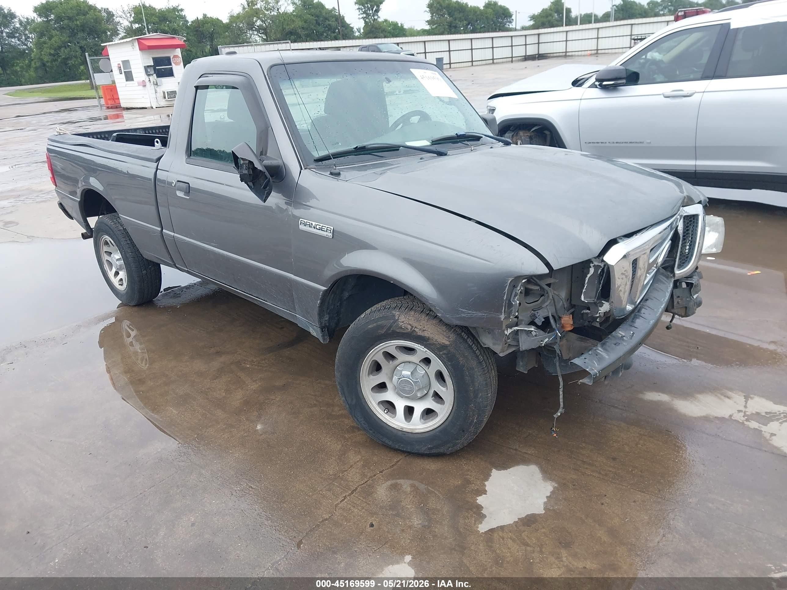 2011 Ford Ranger Xl Gray vin: 1FTKR1AD9BPA27326