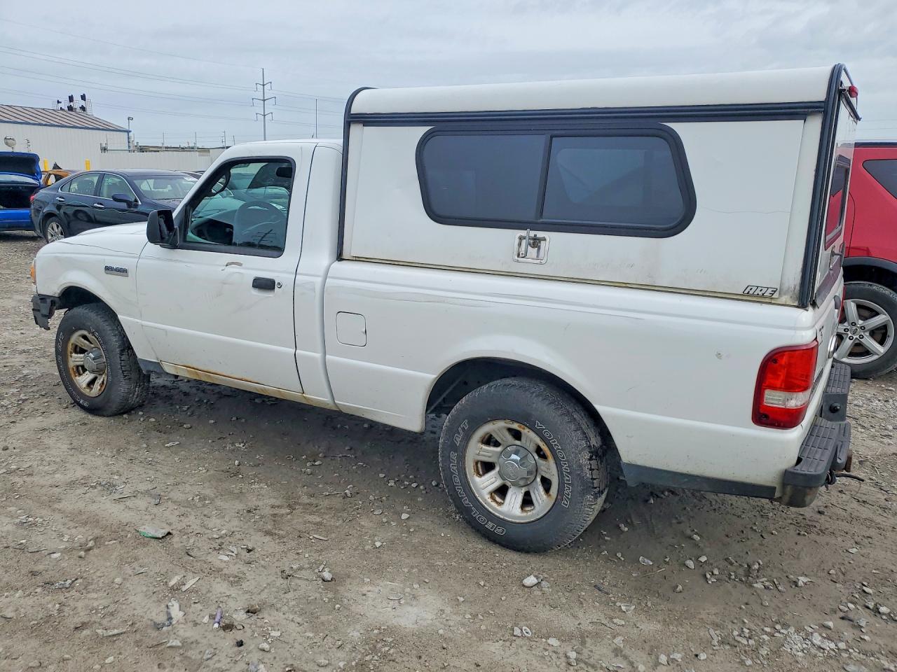 2011 Ford Ranger White vin: 1FTKR1AD9BPA55627