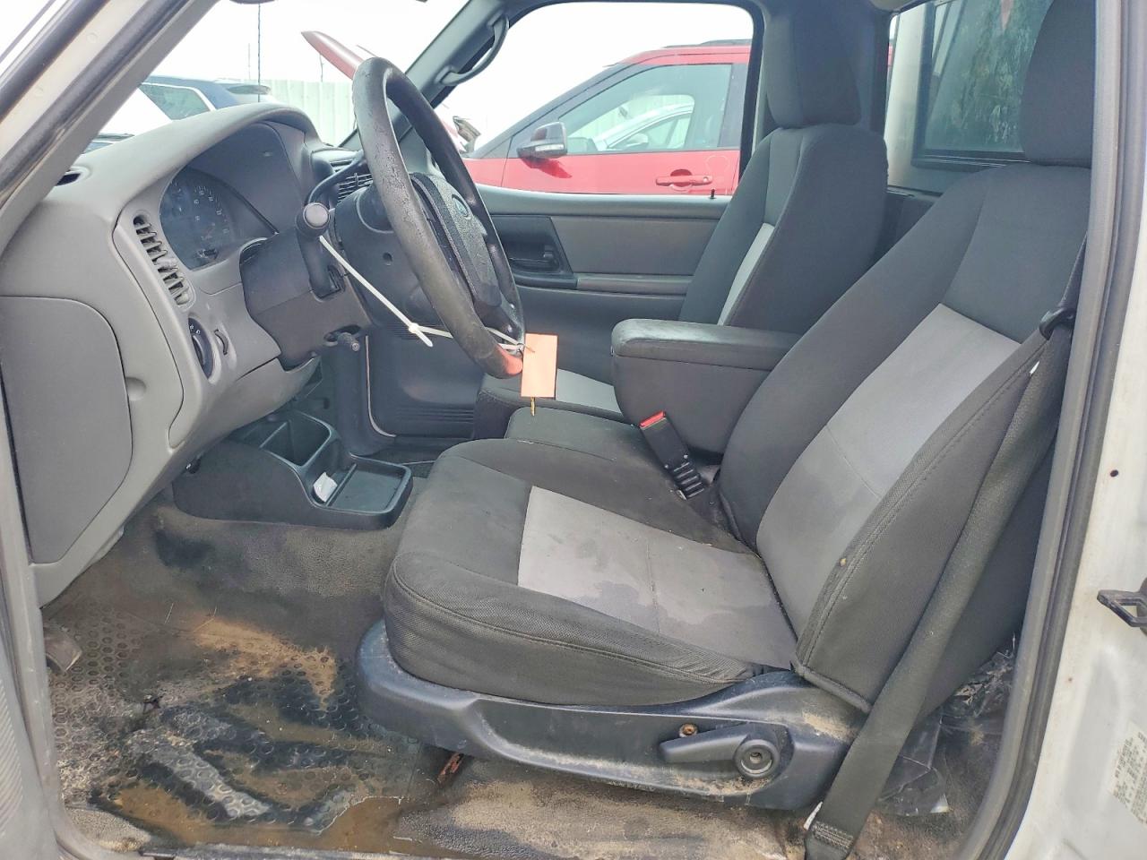 2011 Ford Ranger White vin: 1FTKR1AD9BPA55627
