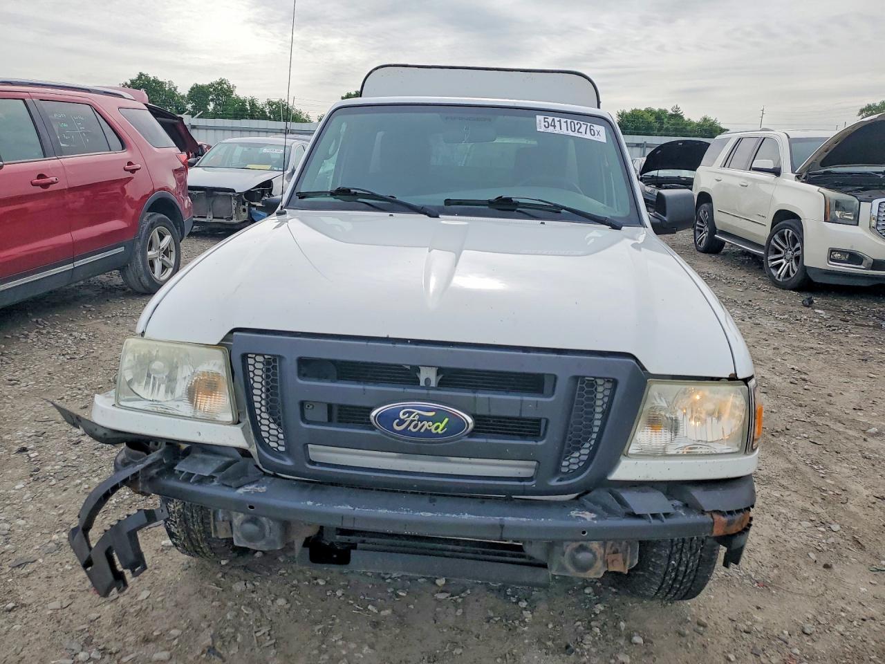 2011 Ford Ranger White vin: 1FTKR1AD9BPA55627