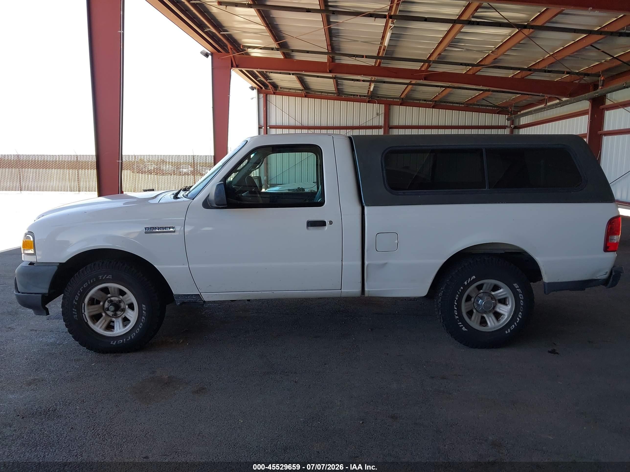 2011 Ford Ranger Xl/xlt Белый vin: 1FTKR1AD9BPA69690