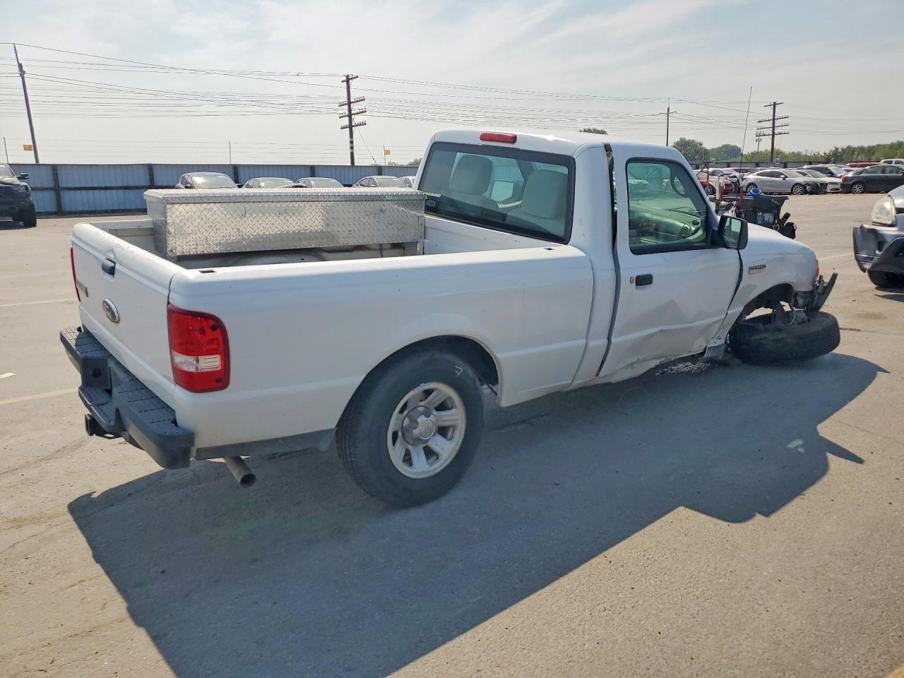 2011 Ford Ranger White vin: 1FTKR1AD9BPA77899