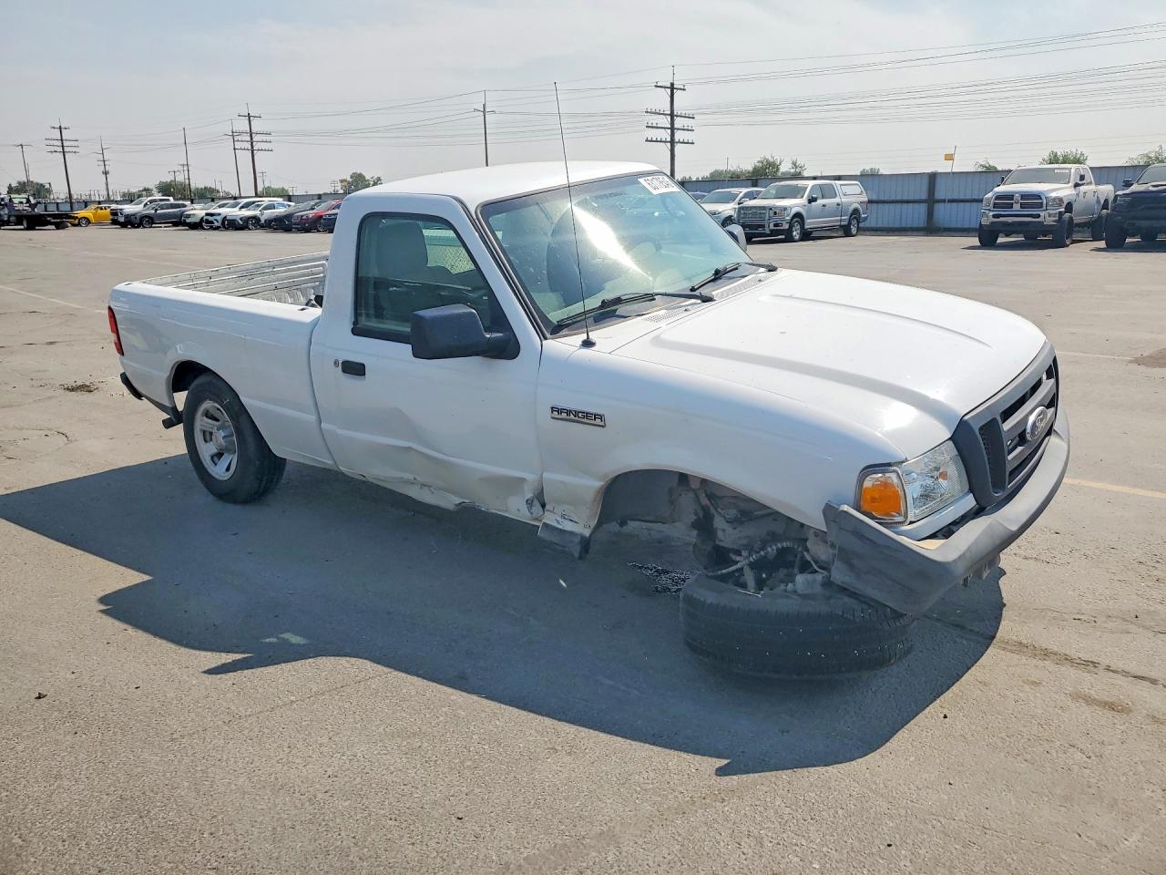 2011 Ford Ranger White vin: 1FTKR1AD9BPA77899