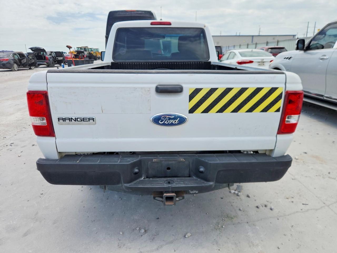 2011 Ford Ranger White vin: 1FTKR1AD9BPA79894