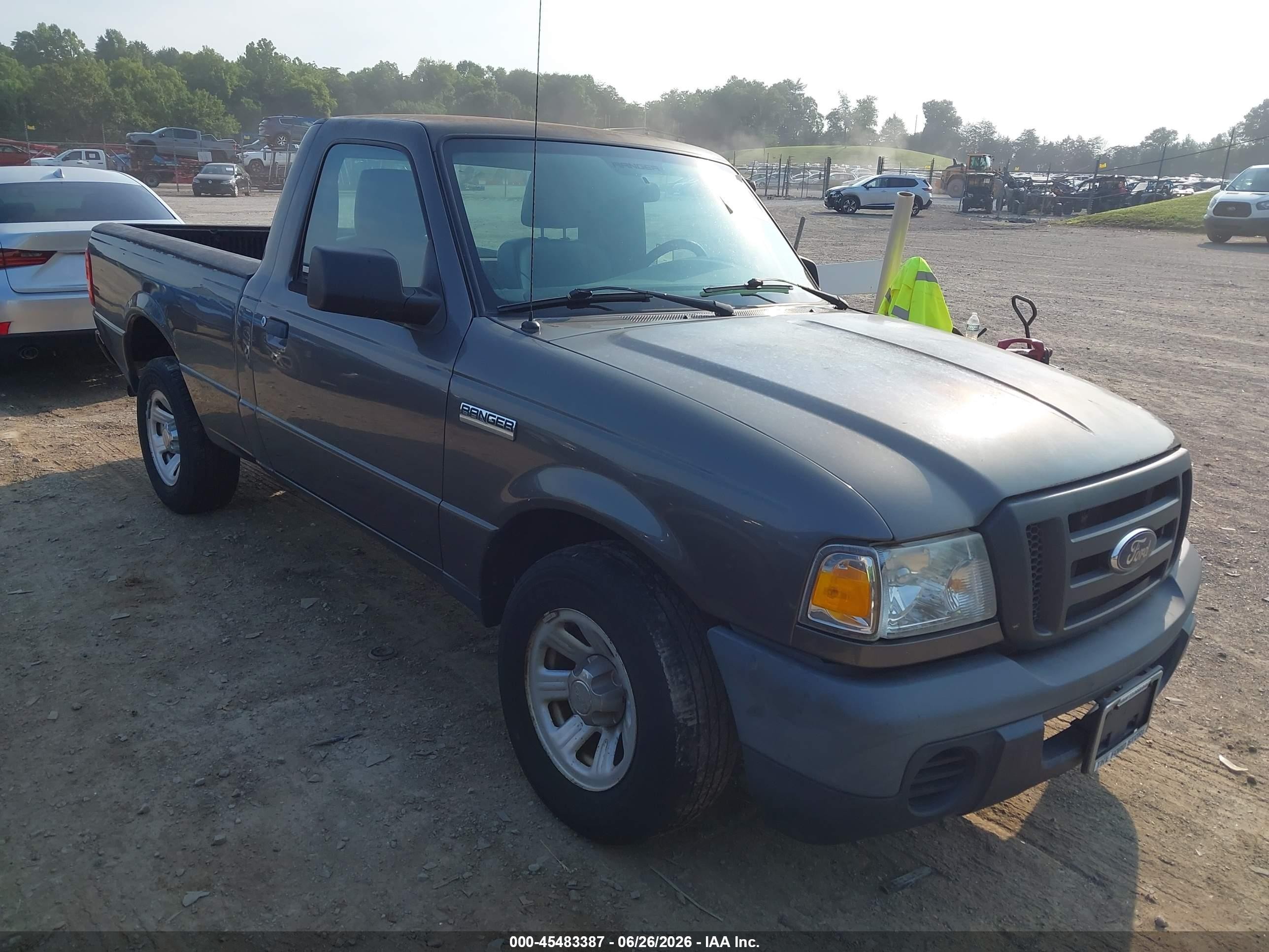 2011 Ford Ranger Xl/xlt Gray vin: 1FTKR1AD9BPB02462