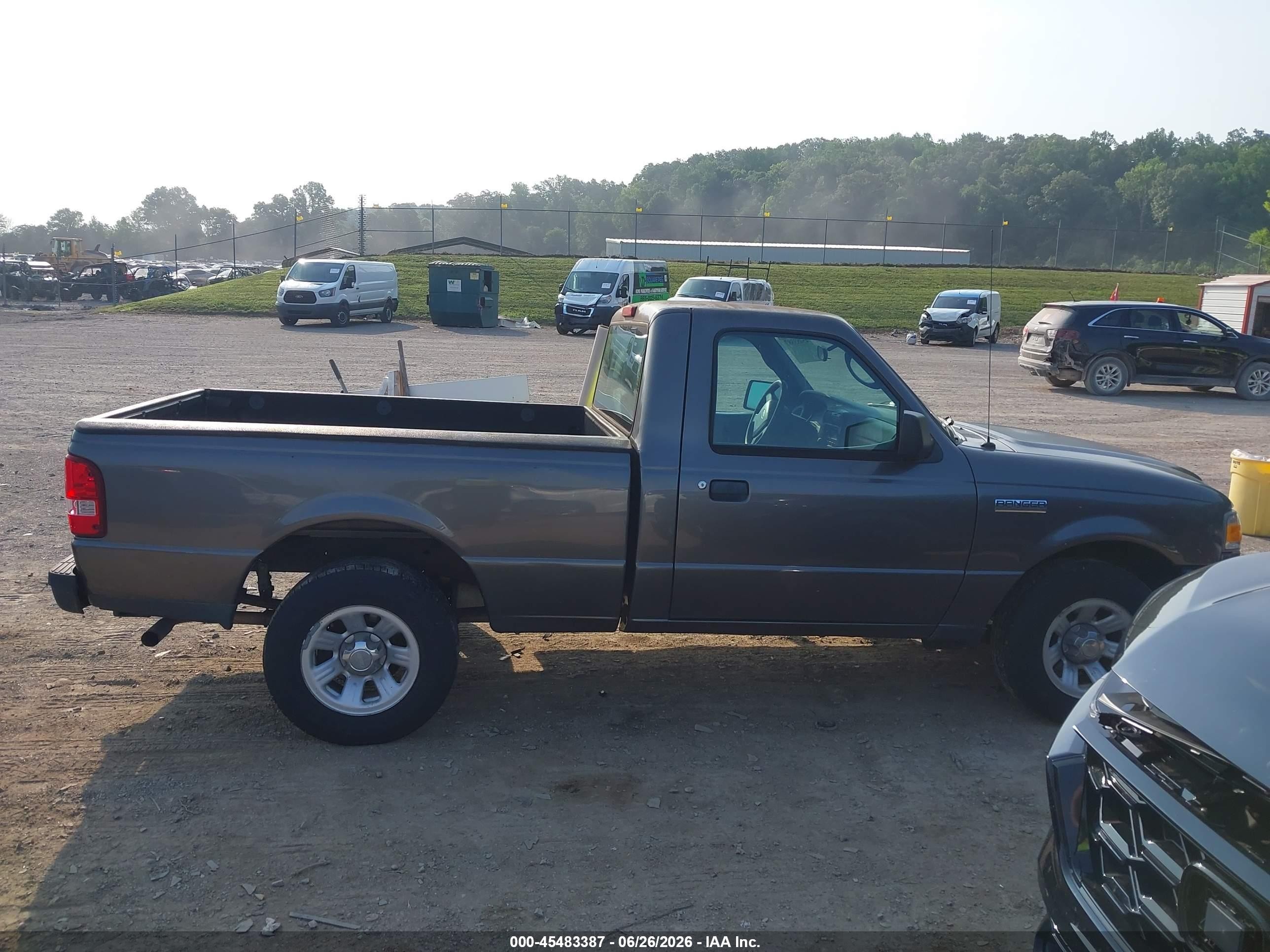 2011 Ford Ranger Xl/xlt Gray vin: 1FTKR1AD9BPB02462