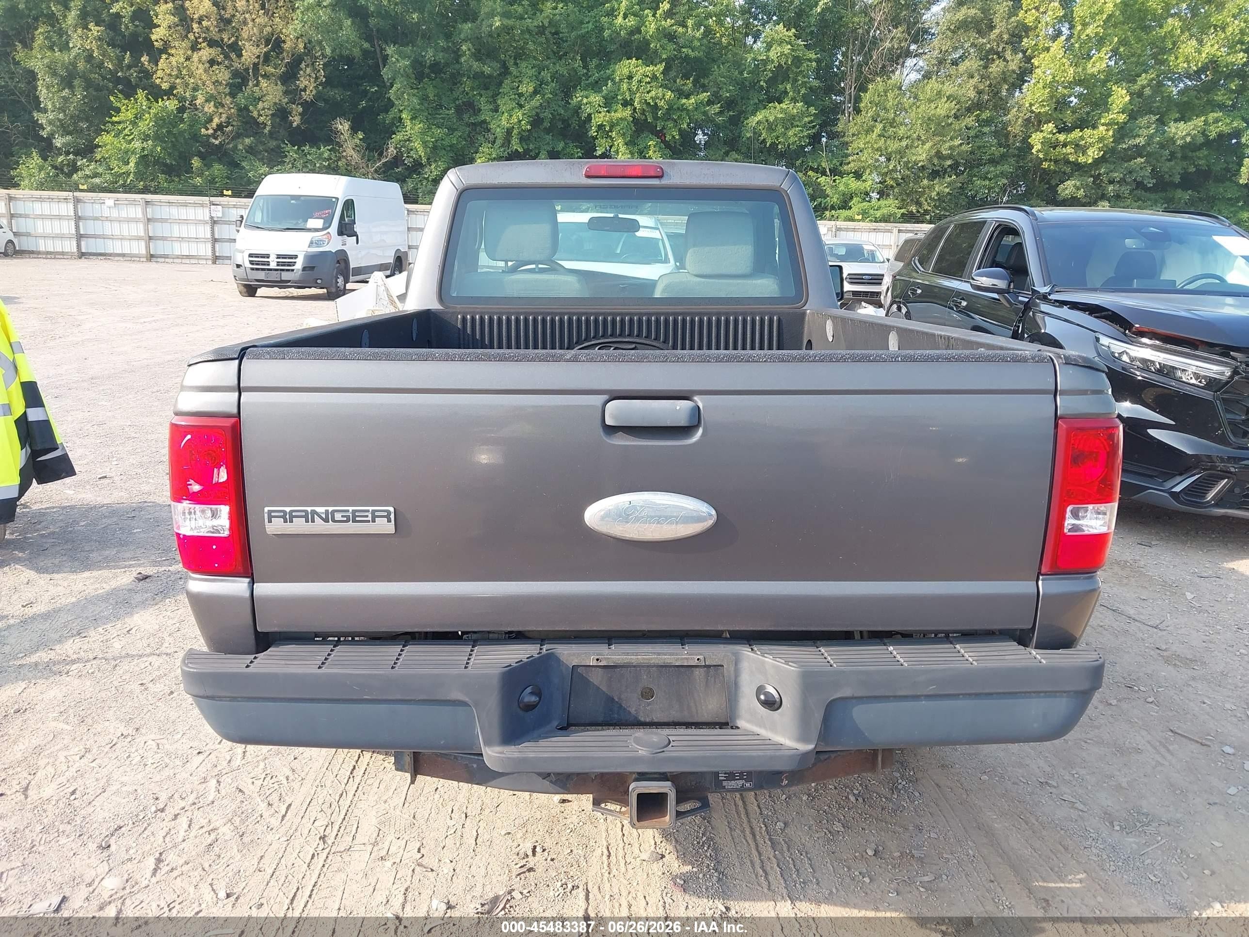 2011 Ford Ranger Xl/xlt Gray vin: 1FTKR1AD9BPB02462