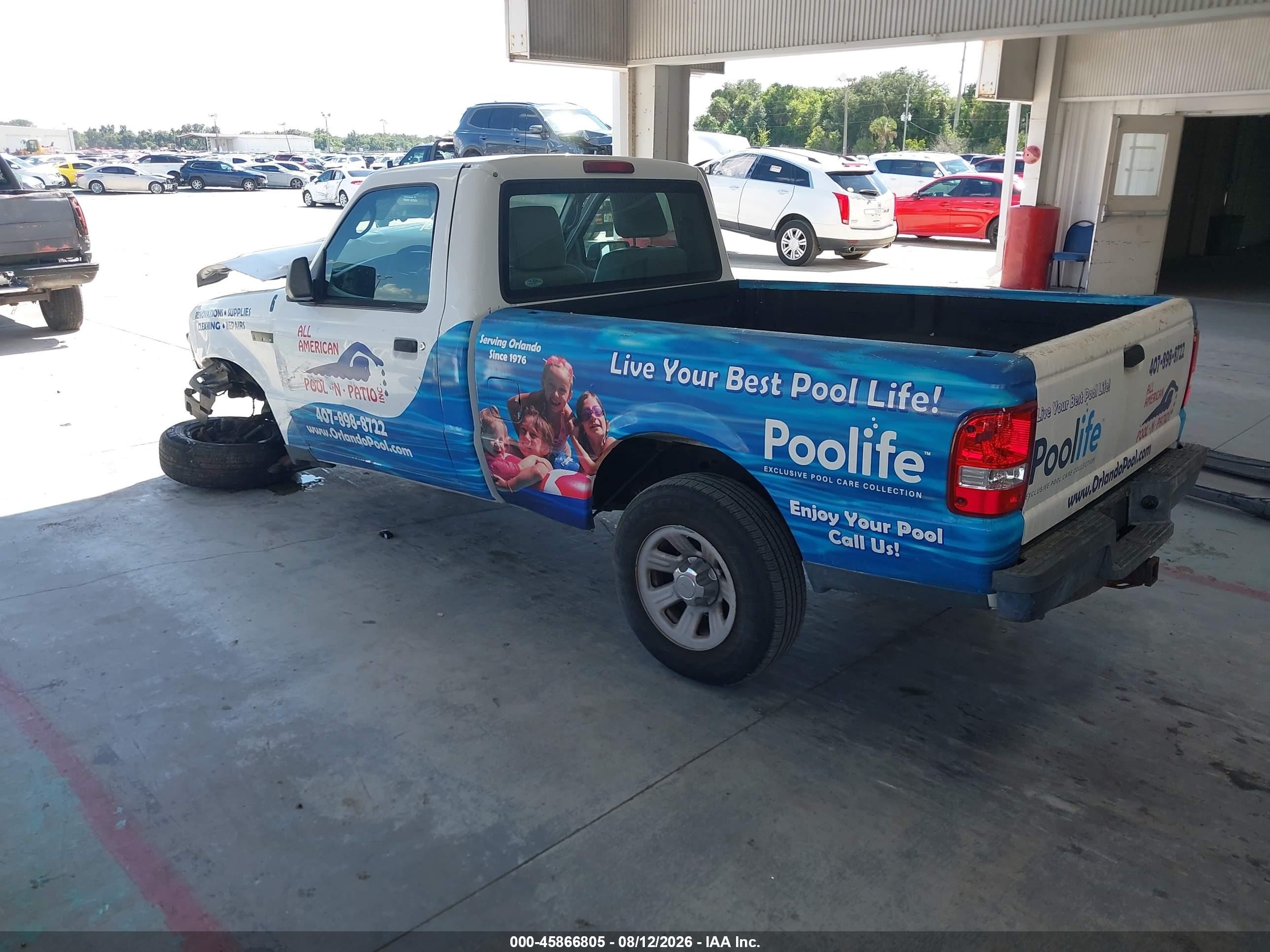 2010 Ford Ranger Xl/xlt White vin: 1FTKR1ADXAPA10520