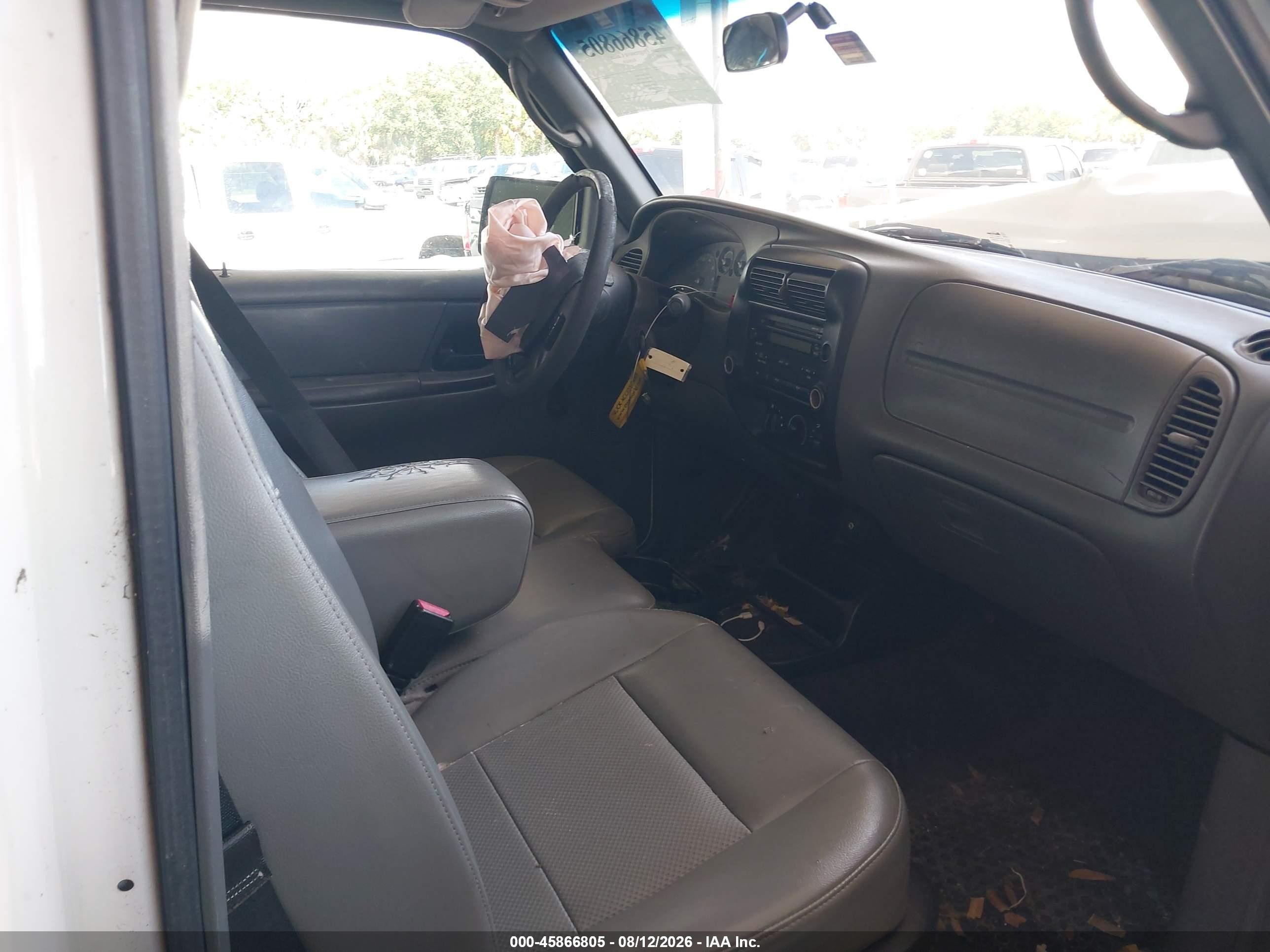 2010 Ford Ranger Xl/xlt White vin: 1FTKR1ADXAPA10520
