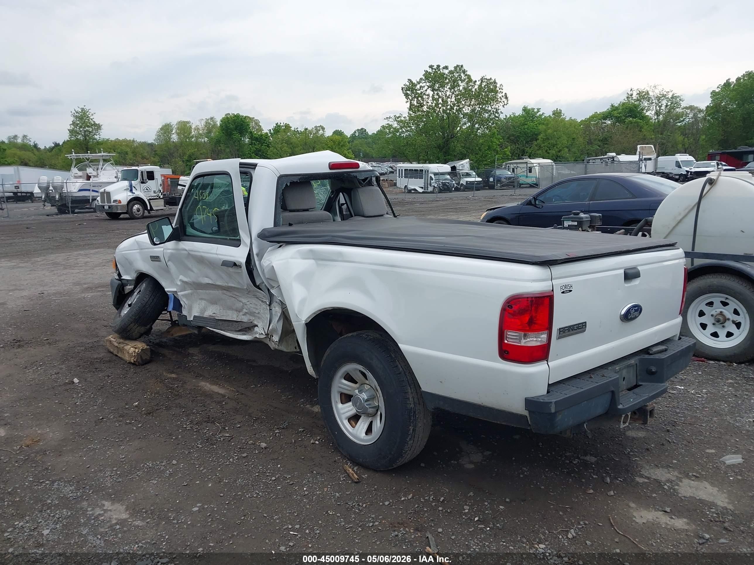2010 Ford Ranger Xl/xlt Белый vin: 1FTKR1ADXAPA18584