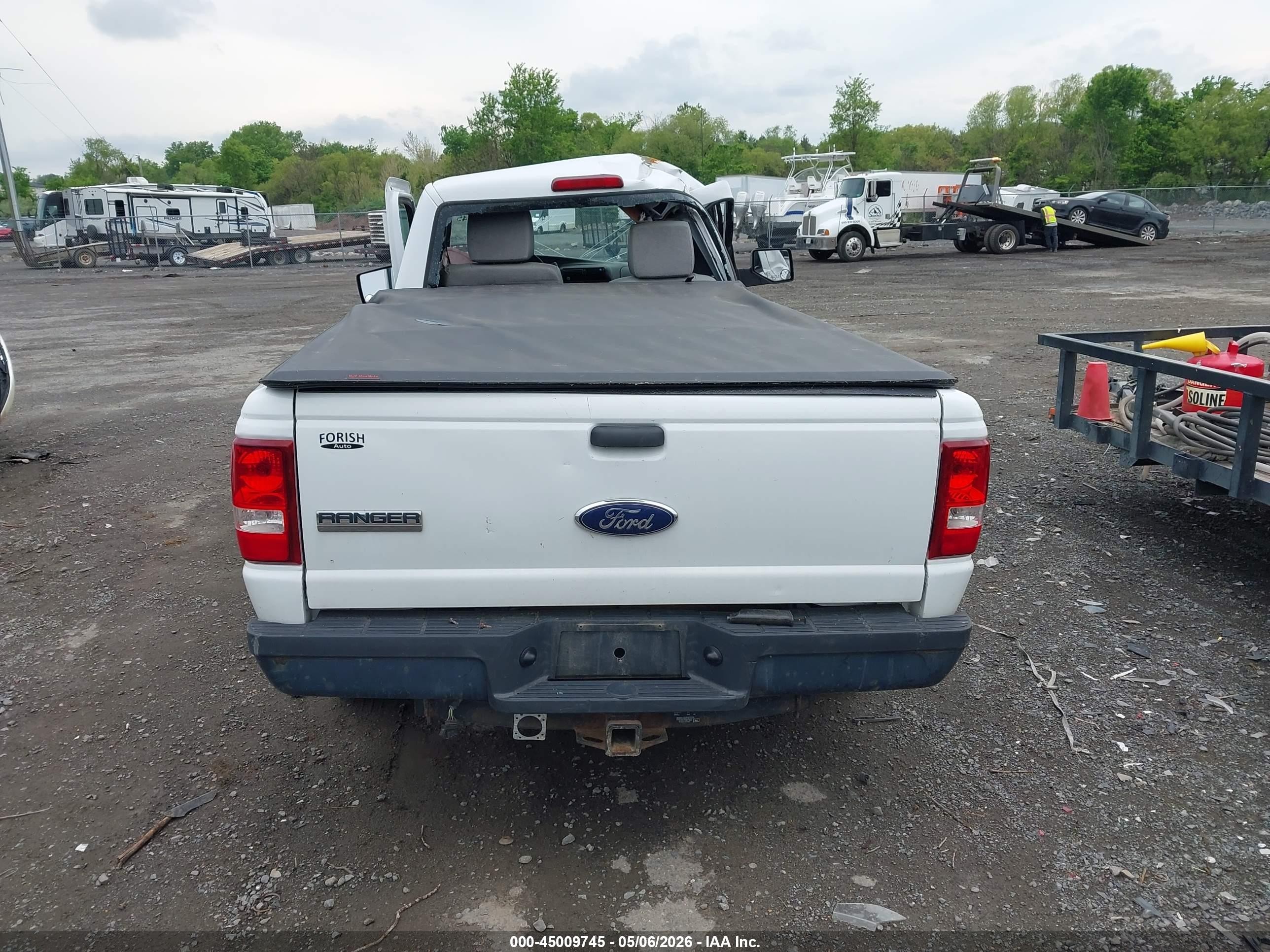 2010 Ford Ranger Xl/xlt Белый vin: 1FTKR1ADXAPA18584