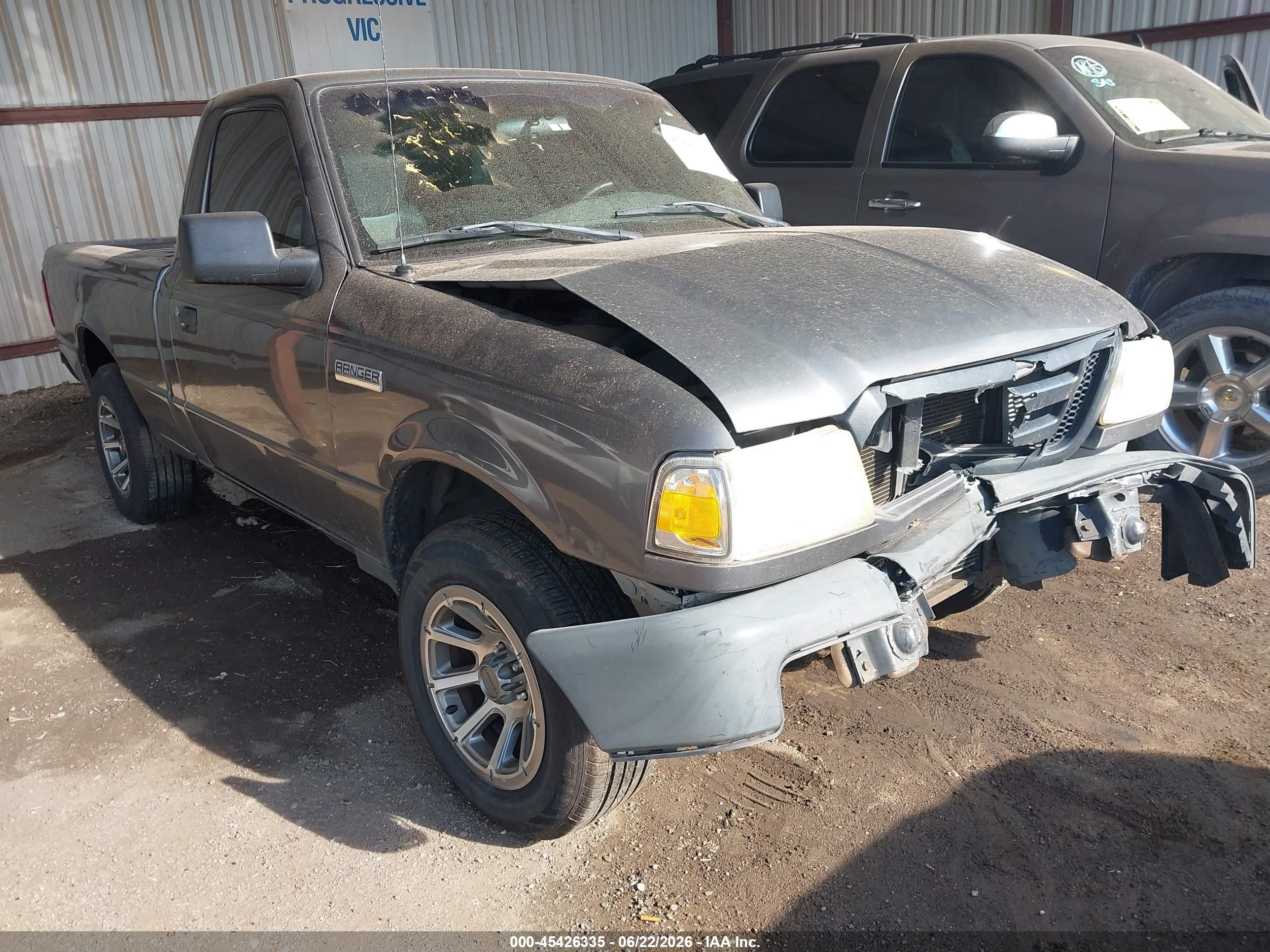 2010 Ford Ranger Xl/xlt Серый vin: 1FTKR1ADXAPA59989