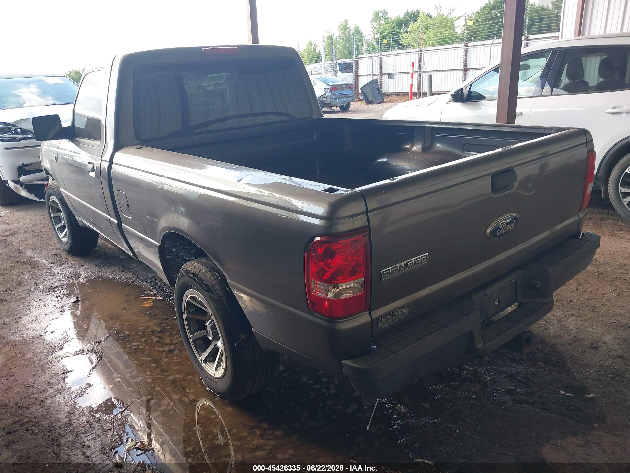 2010 Ford Ranger Xl/xlt Gray vin: 1FTKR1ADXAPA59989