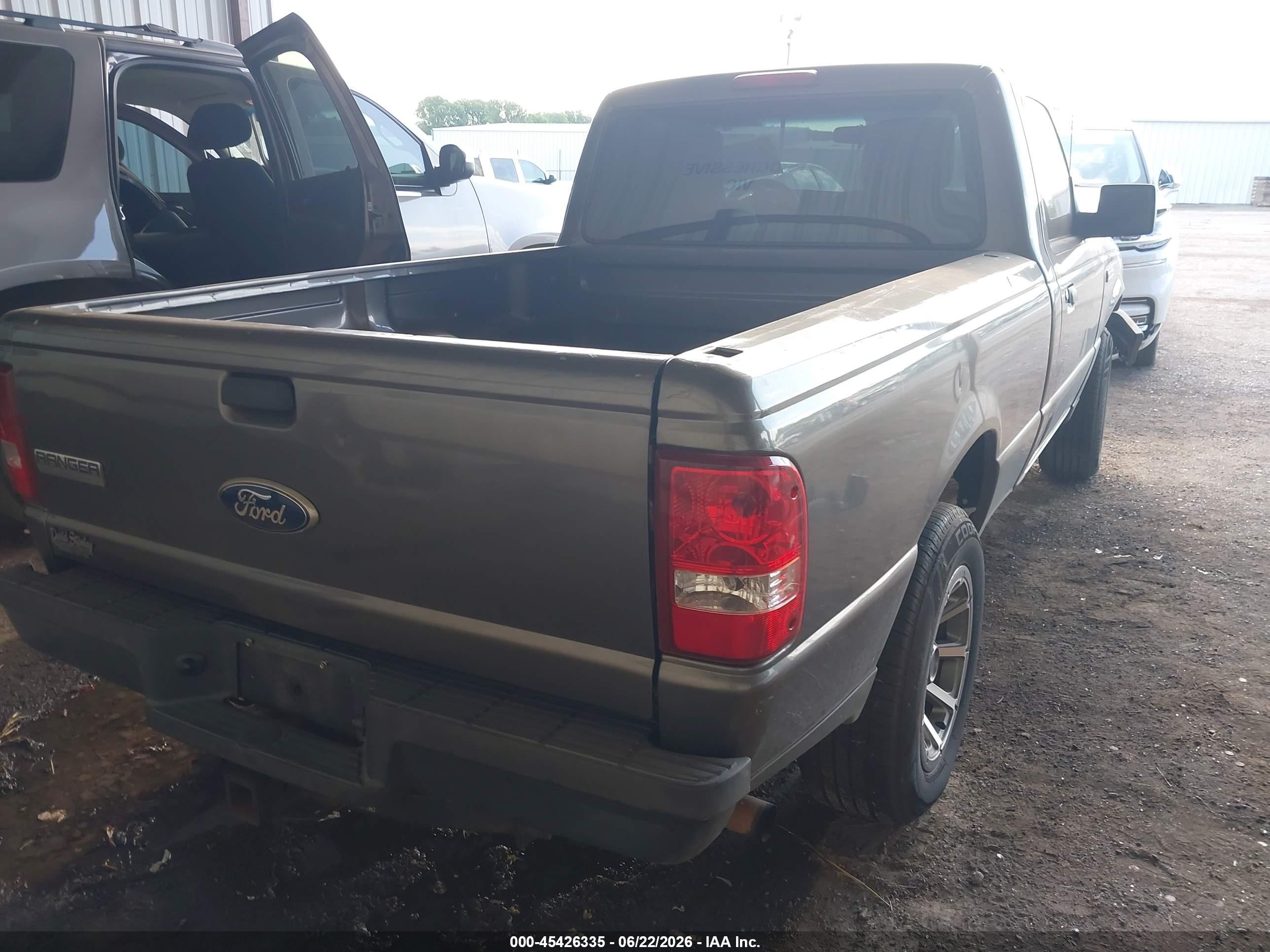 2010 Ford Ranger Xl/xlt Gray vin: 1FTKR1ADXAPA59989