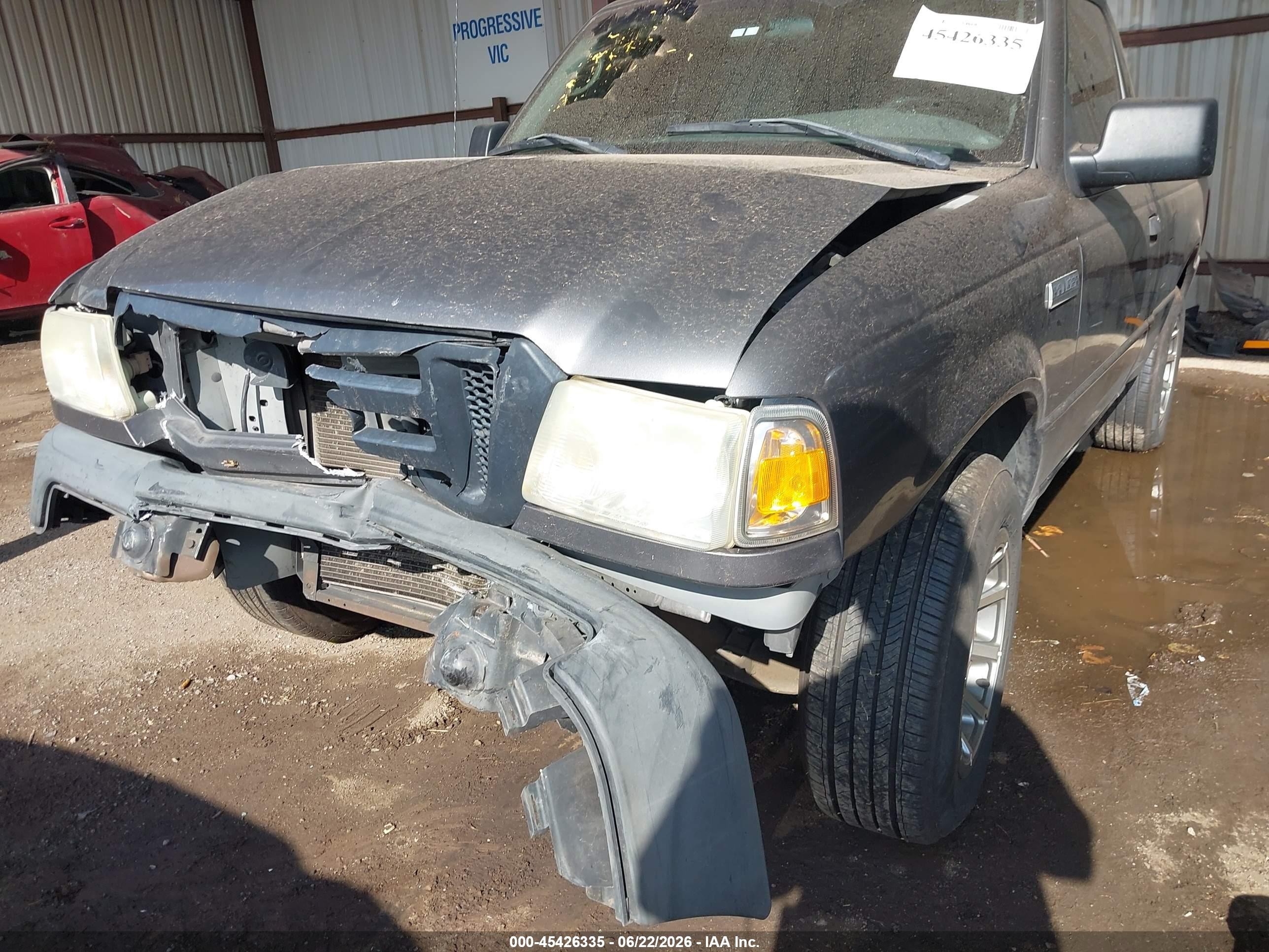 2010 Ford Ranger Xl/xlt Gray vin: 1FTKR1ADXAPA59989