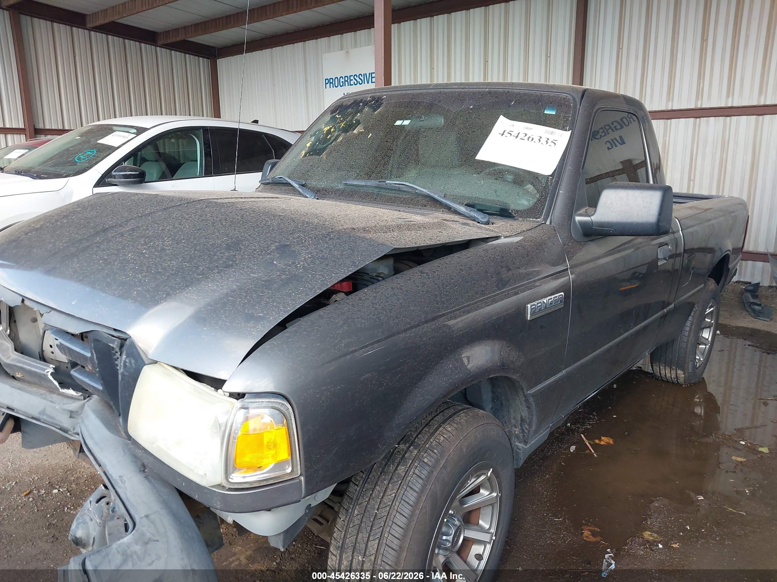 2010 Ford Ranger Xl/xlt Gray vin: 1FTKR1ADXAPA59989
