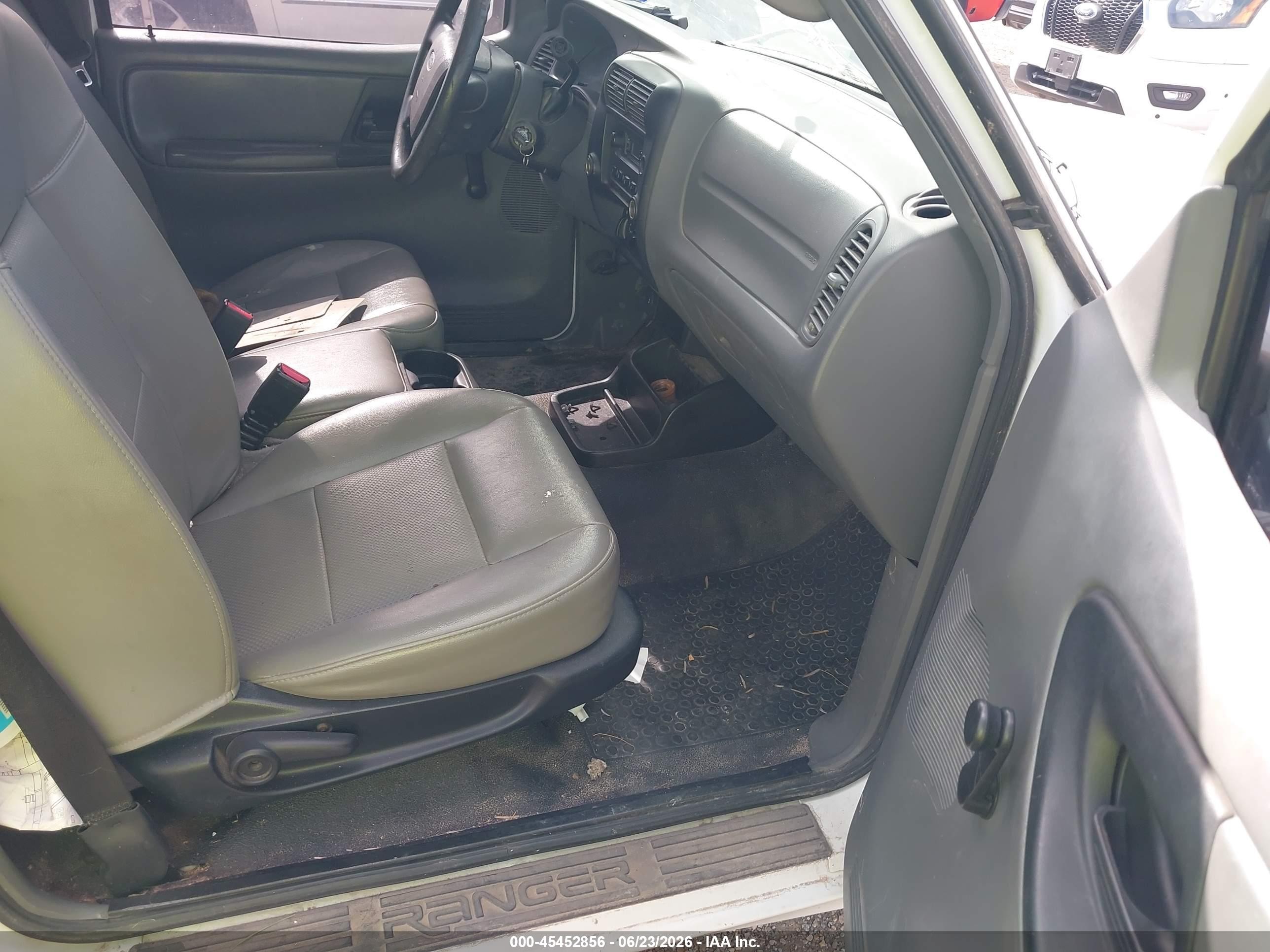 2011 Ford Ranger Xl/xlt White vin: 1FTKR1ADXBPA39405