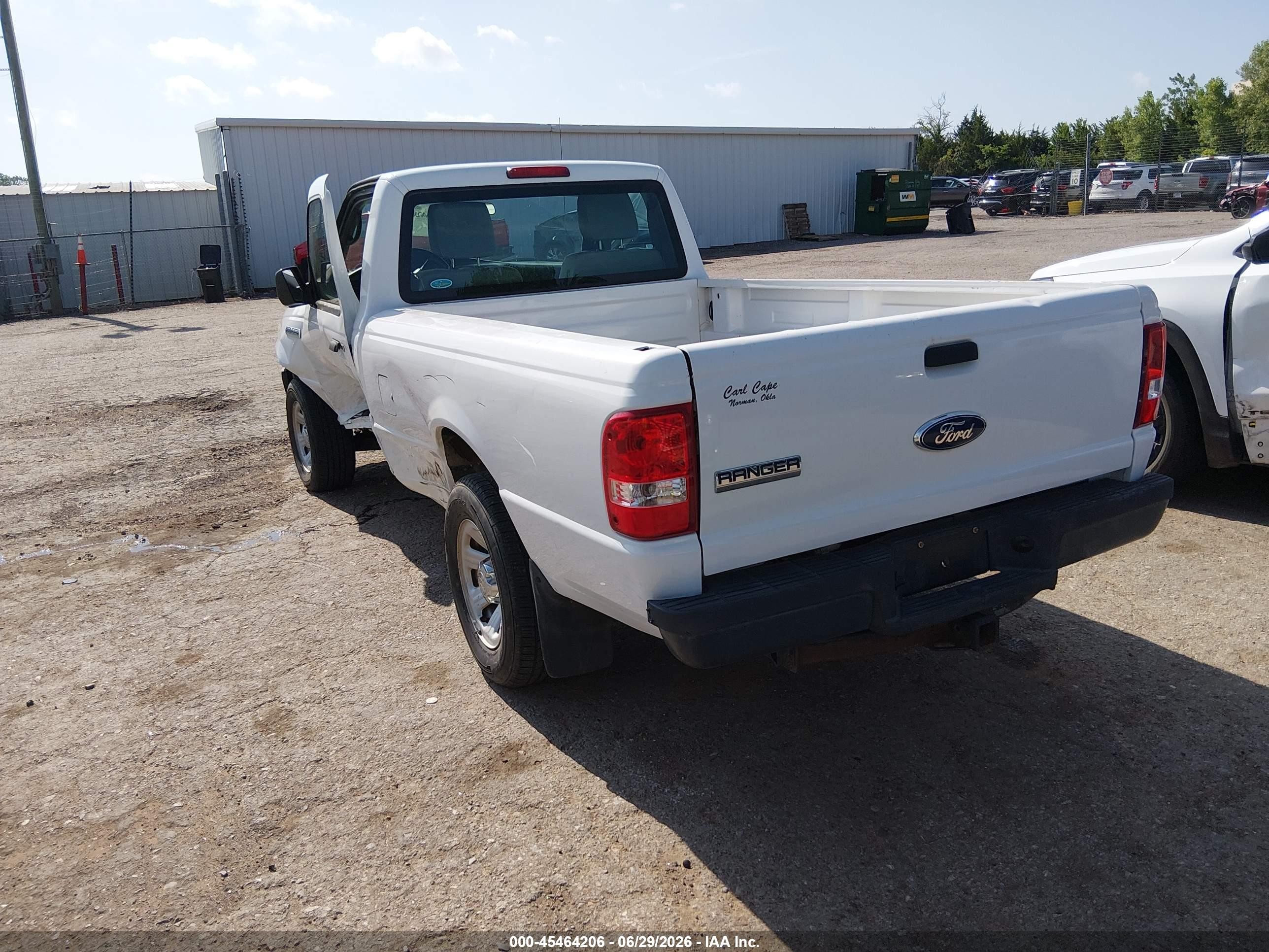 2011 Ford Ranger Xl Белый vin: 1FTKR1AE4BPA74997