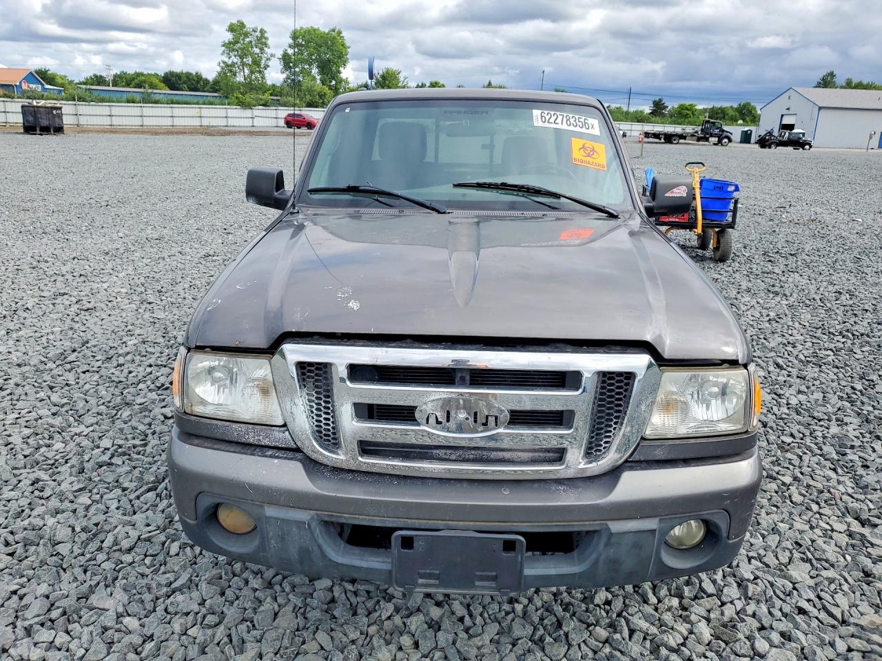 2010 Ford Ranger Super Cab Gray vin: 1FTKR1ED0APA19575