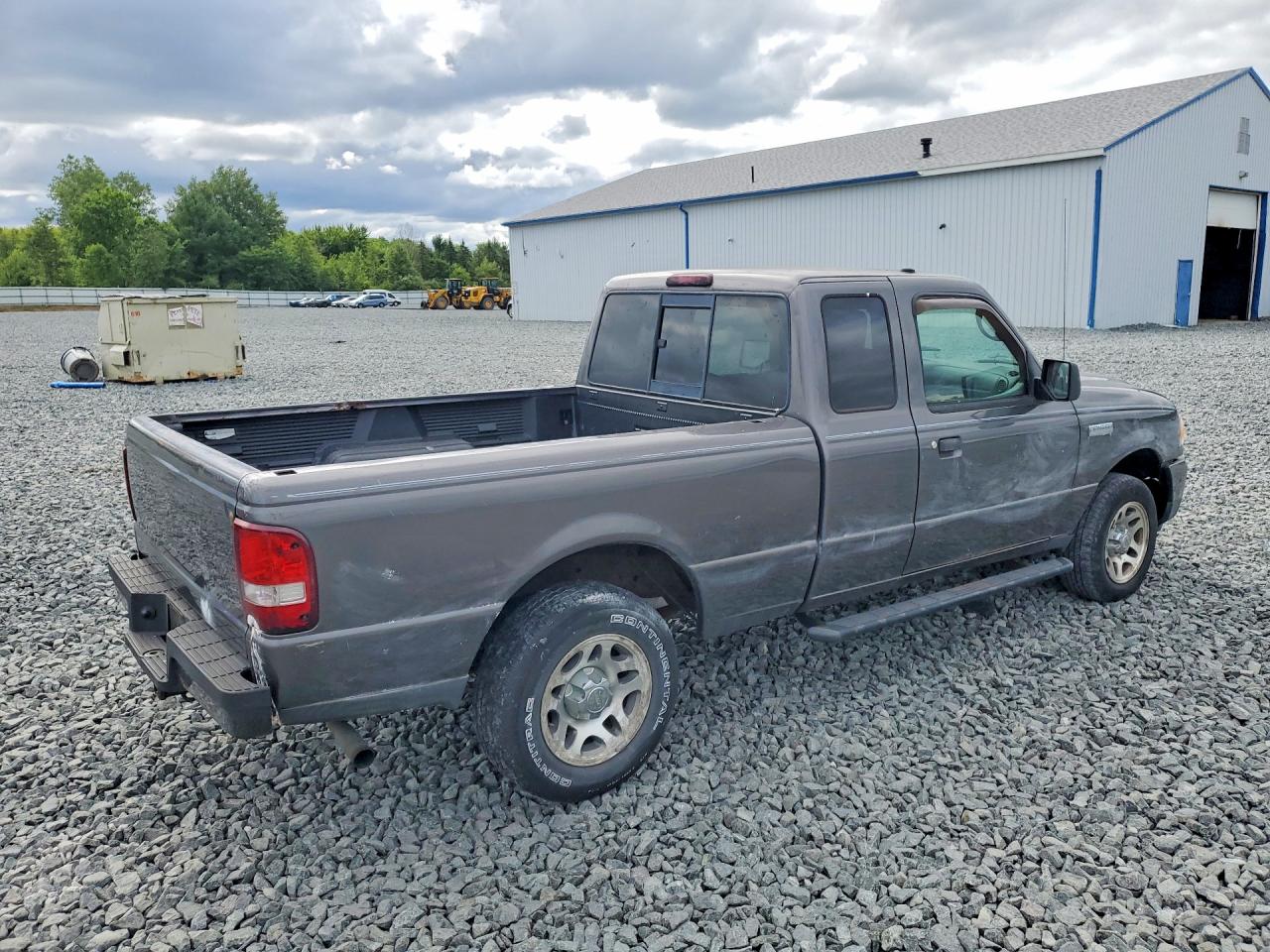 2010 Ford Ranger Super Cab Gray vin: 1FTKR1ED0APA19575