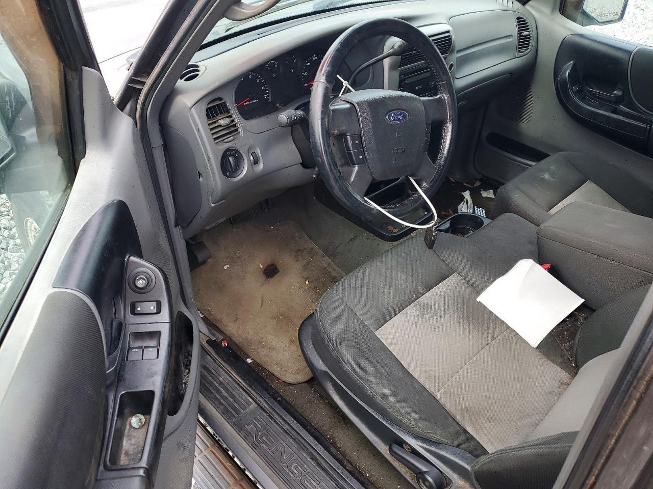 2010 Ford Ranger Super Cab Gray vin: 1FTKR1ED0APA19575