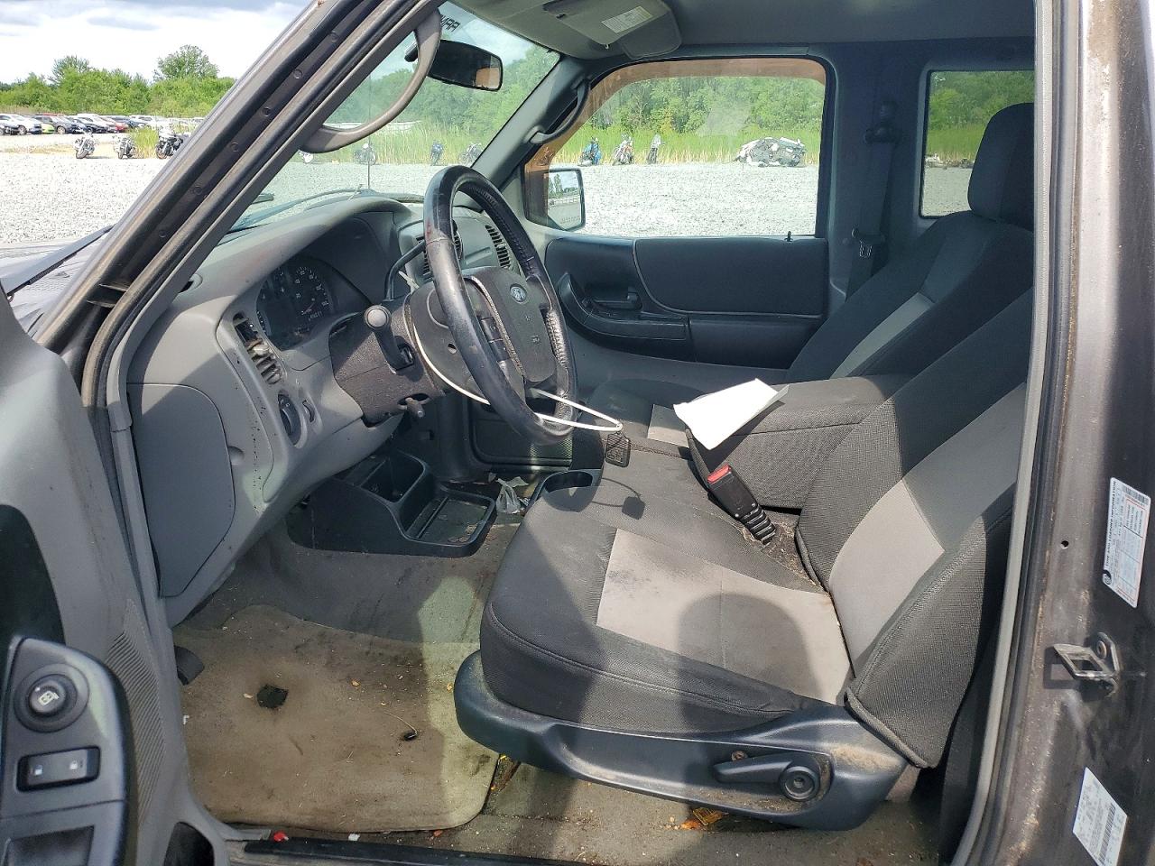 2010 Ford Ranger Super Cab Gray vin: 1FTKR1ED0APA19575