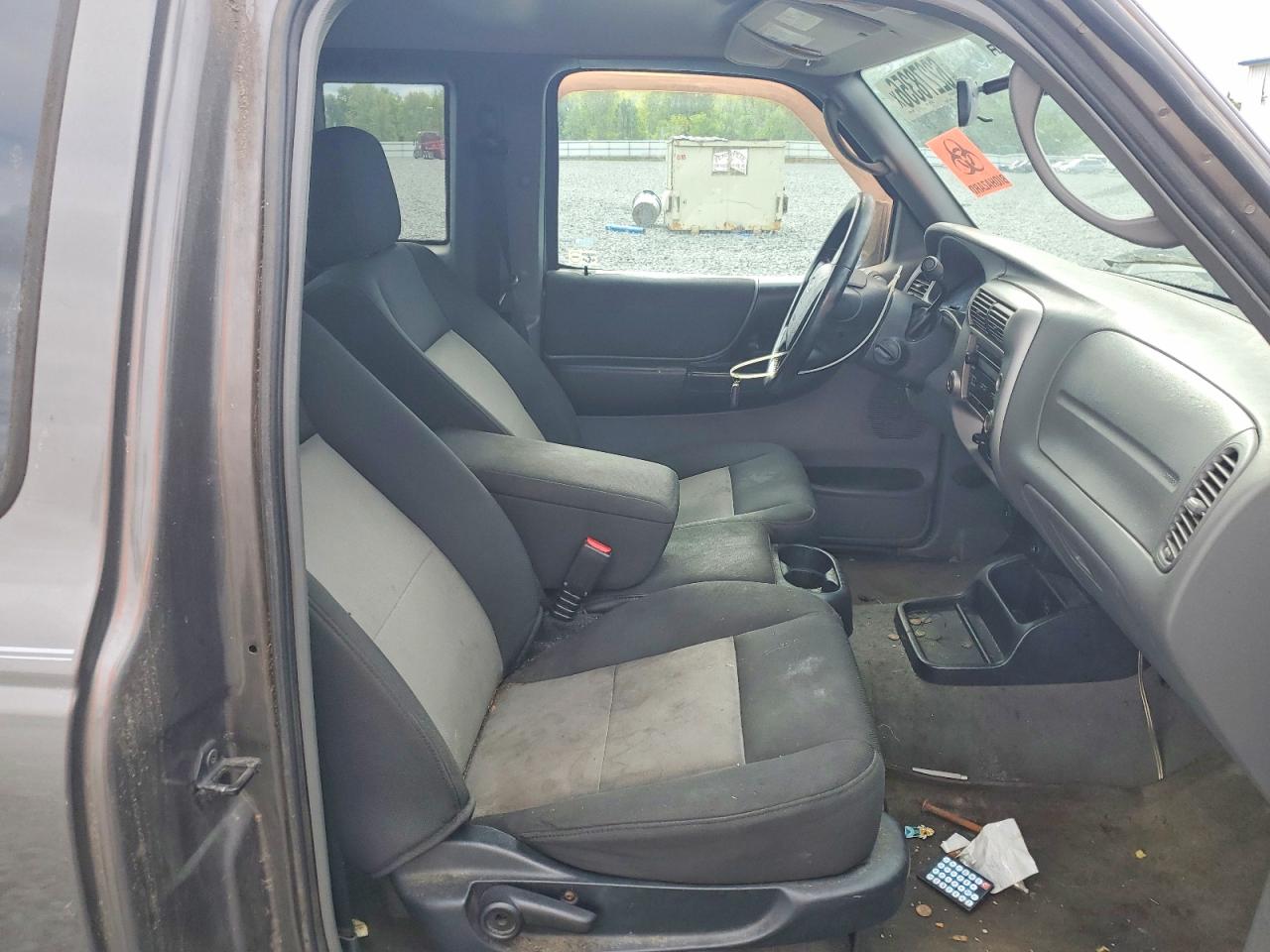 2010 Ford Ranger Super Cab Gray vin: 1FTKR1ED0APA19575
