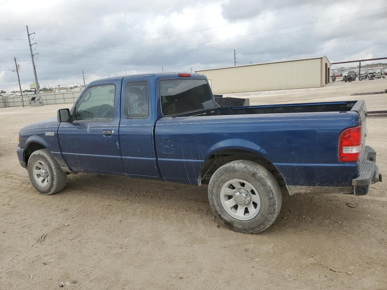 2010 Ford Ranger Super Cab Blue vin: 1FTKR1ED0APA42662