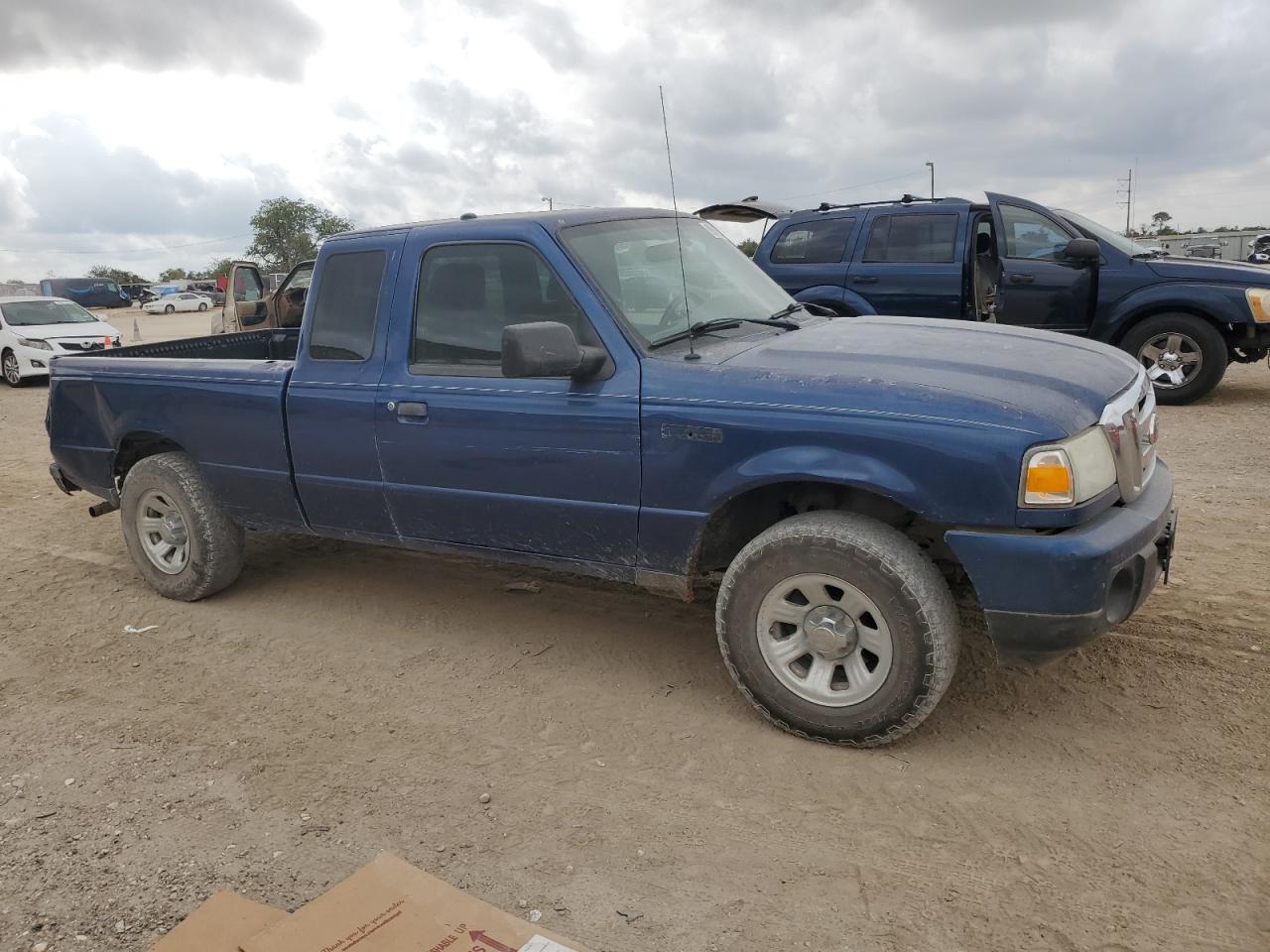 2010 Ford Ranger Super Cab Blue vin: 1FTKR1ED0APA42662