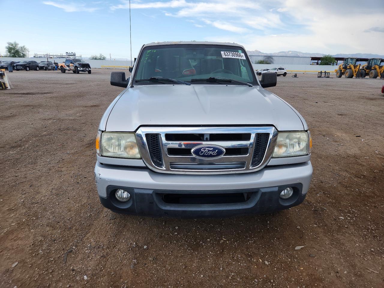 2010 Ford Ranger Super Cab Silver vin: 1FTKR1ED0APA73846