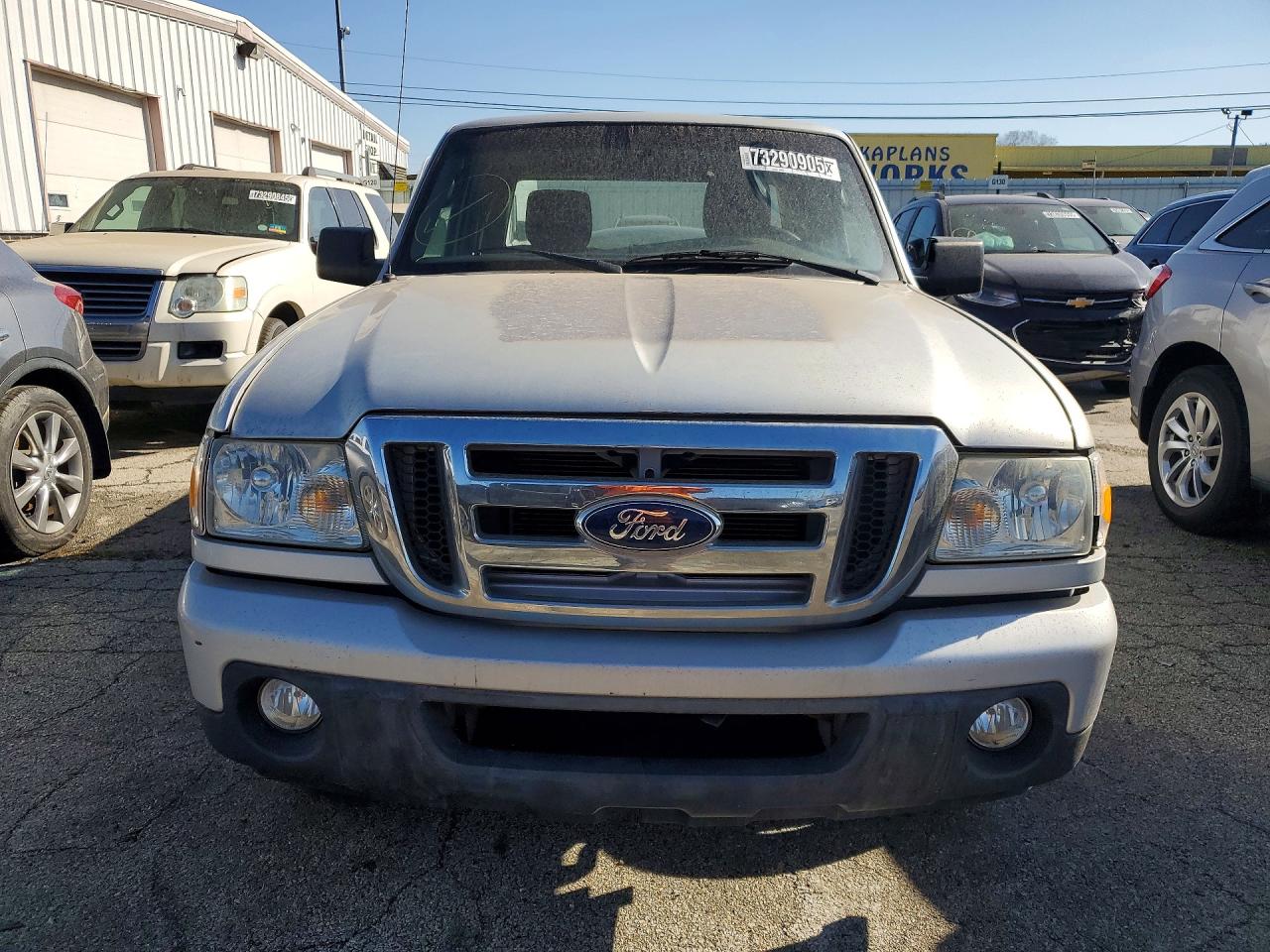 2011 Ford Ranger Super Cab Серебряный vin: 1FTKR1ED0BPA71158