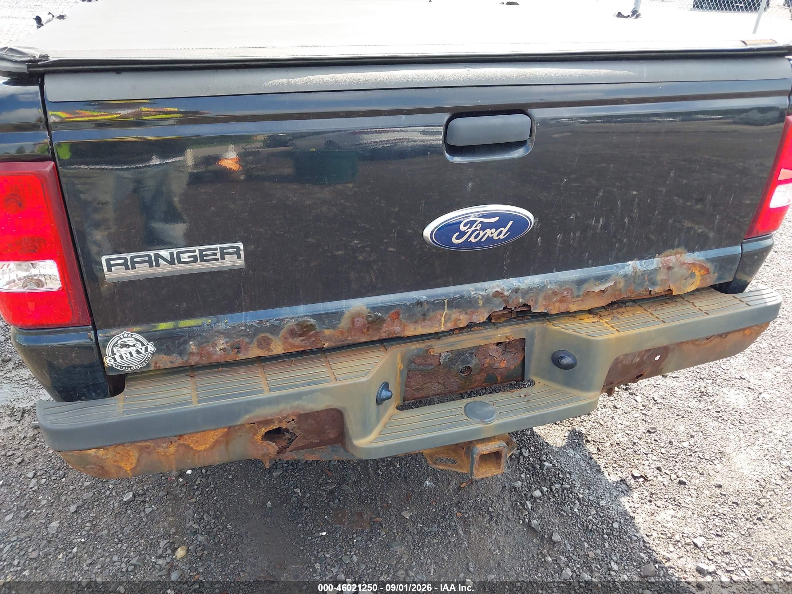 2011 Ford Ranger Xl Black vin: 1FTKR1ED0BPA79129