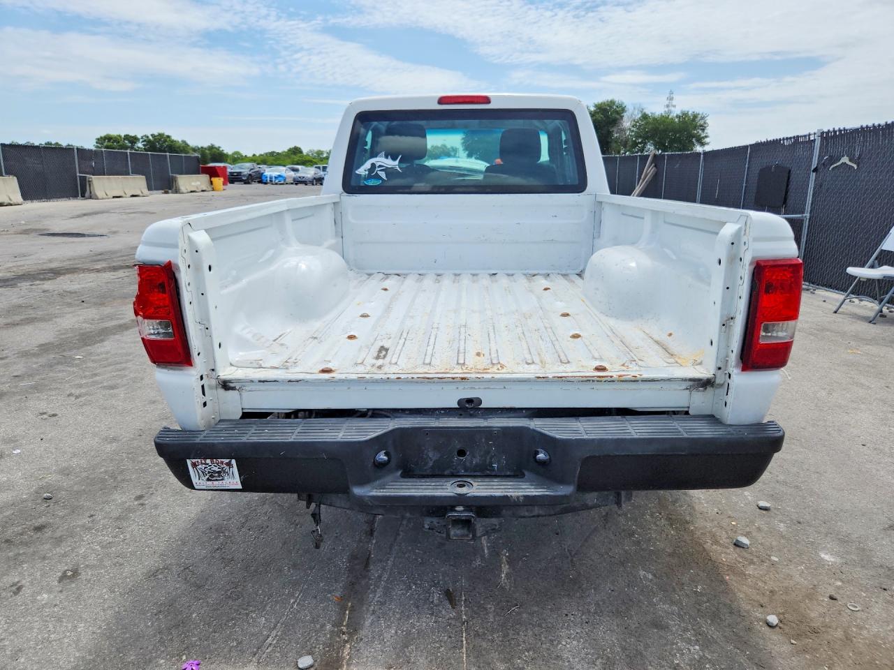 2011 Ford Ranger Super Cab Белый vin: 1FTKR1ED0BPA98814