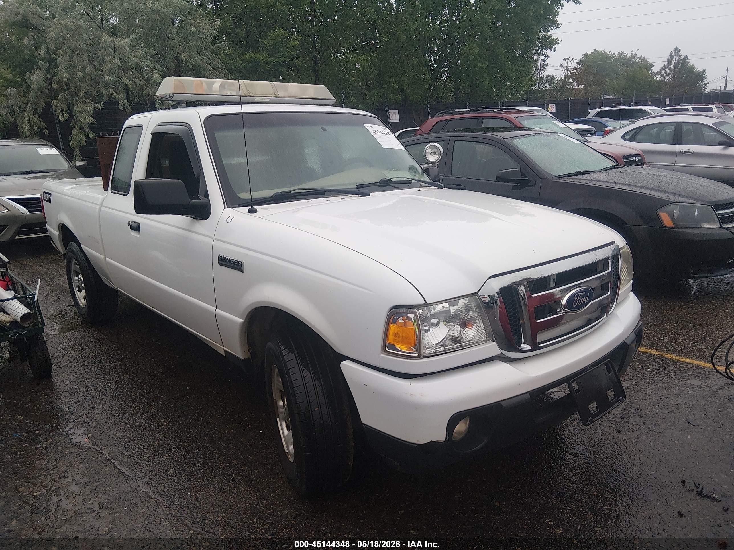 2011 Ford Ranger Xlt White vin: 1FTKR1ED0BPB05101