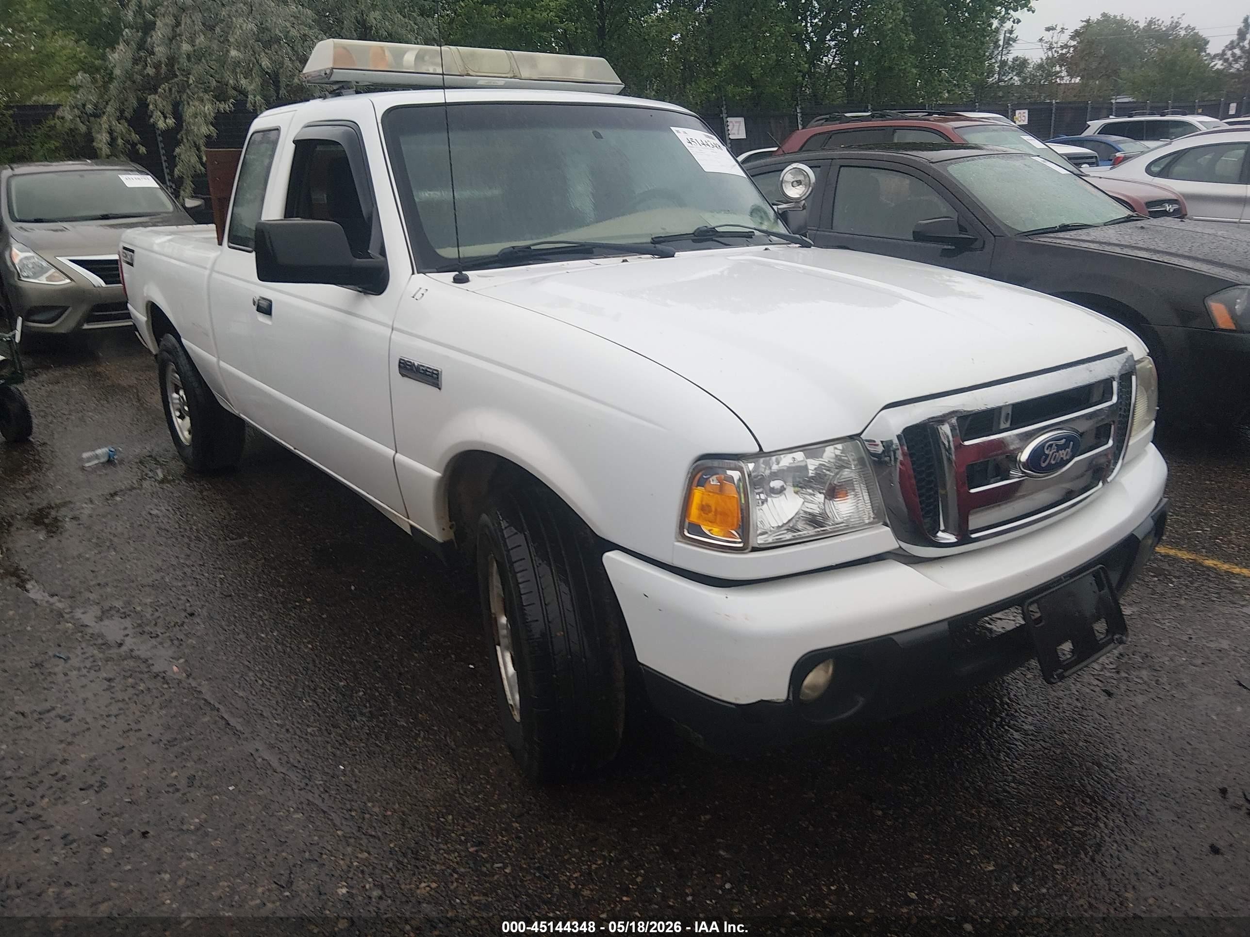 2011 Ford Ranger Xlt White vin: 1FTKR1ED0BPB05101