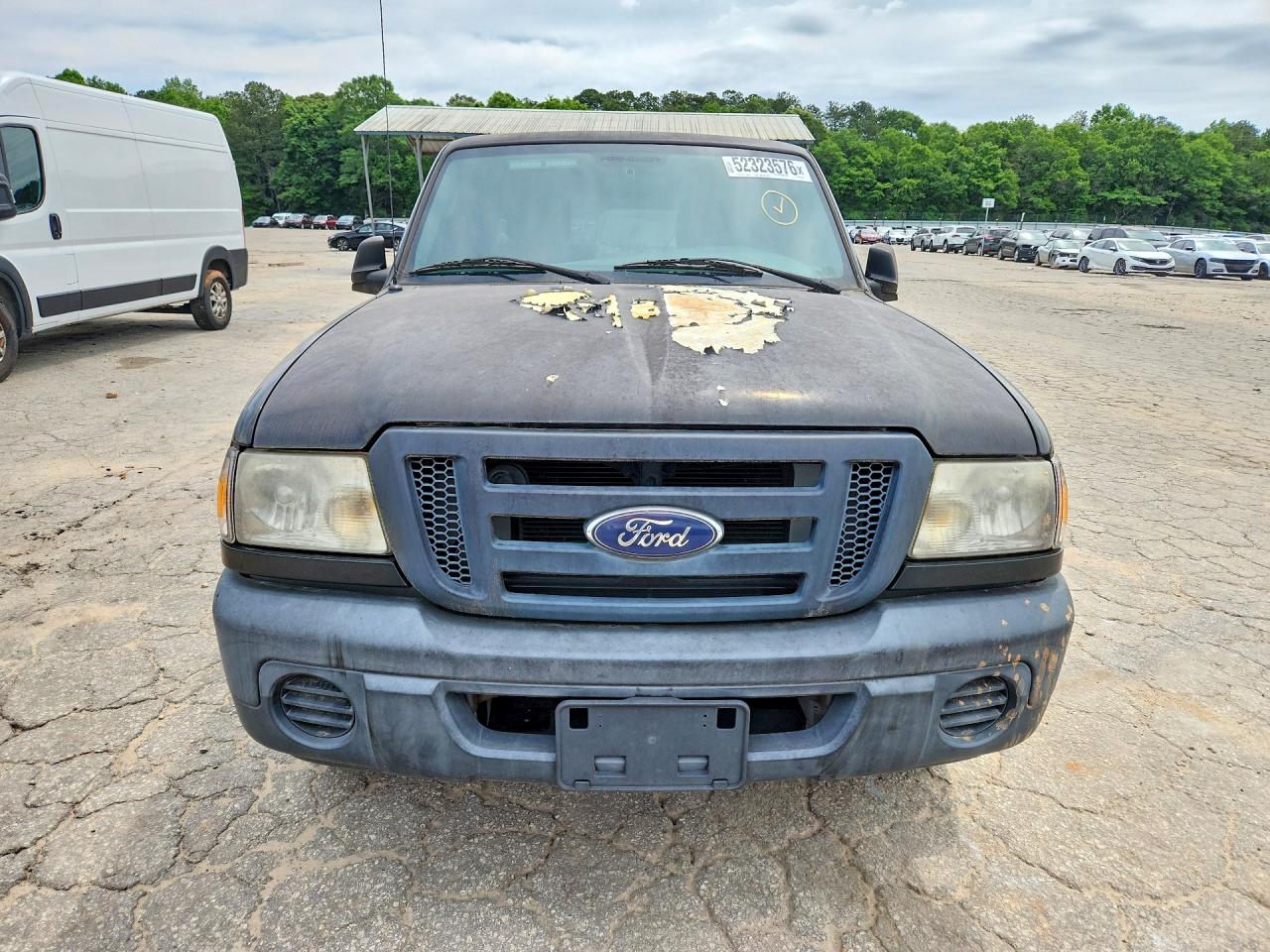 2010 Ford Ranger Super Cab Black vin: 1FTKR1ED1APA06494