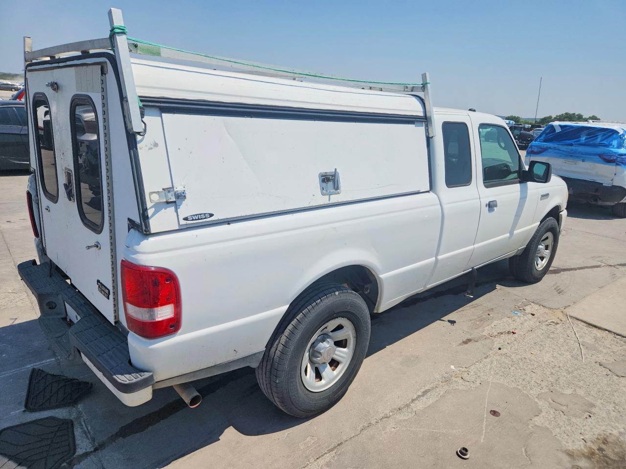 2010 Ford Ranger Super Cab Белый vin: 1FTKR1ED2APA31856