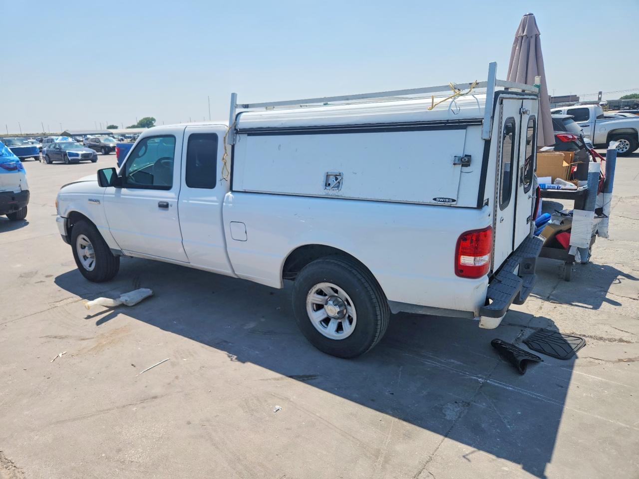 2010 Ford Ranger Super Cab Белый vin: 1FTKR1ED2APA31856