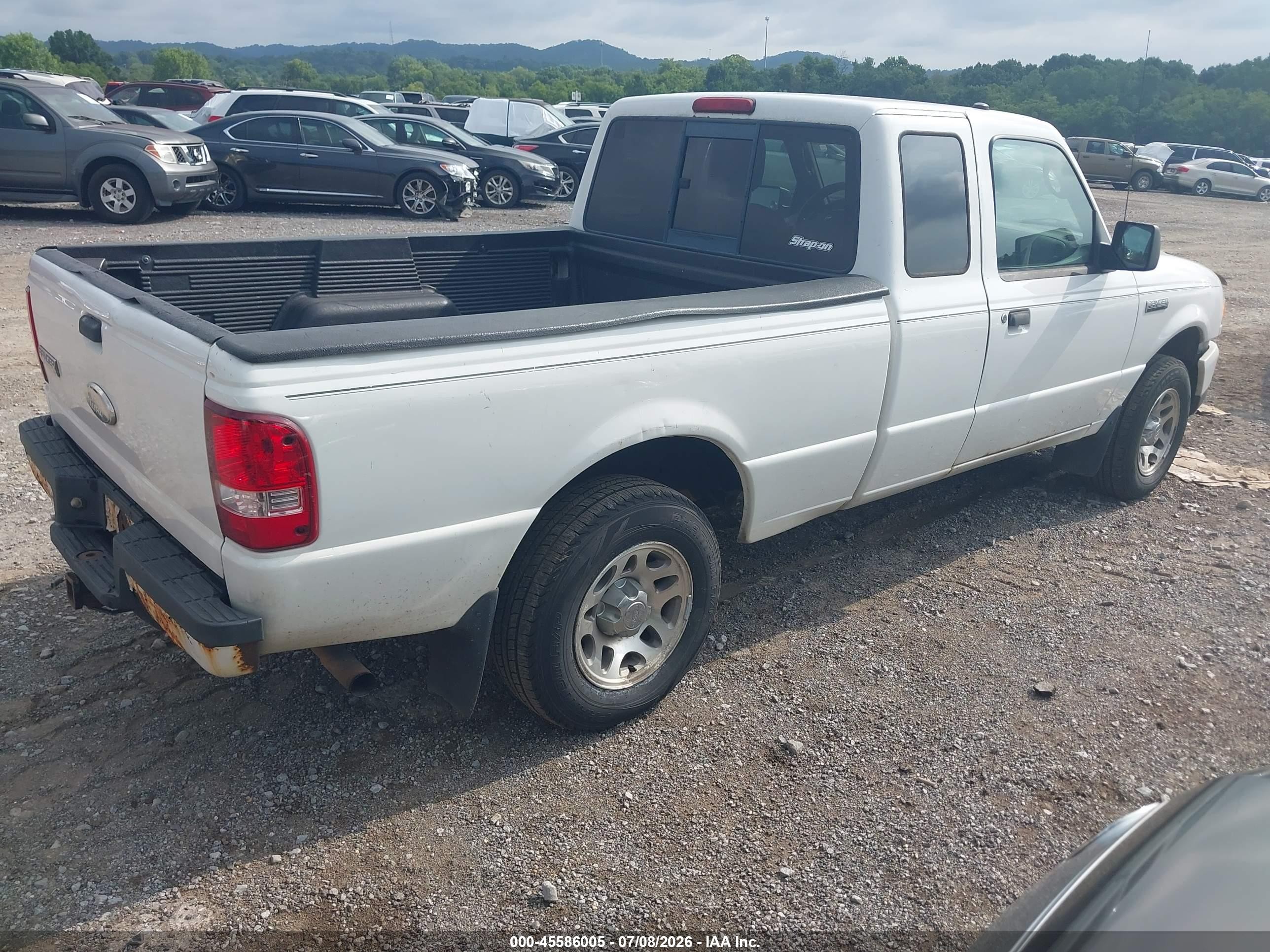 2010 Ford Ranger Xl/xlt White vin: 1FTKR1ED2APA42419