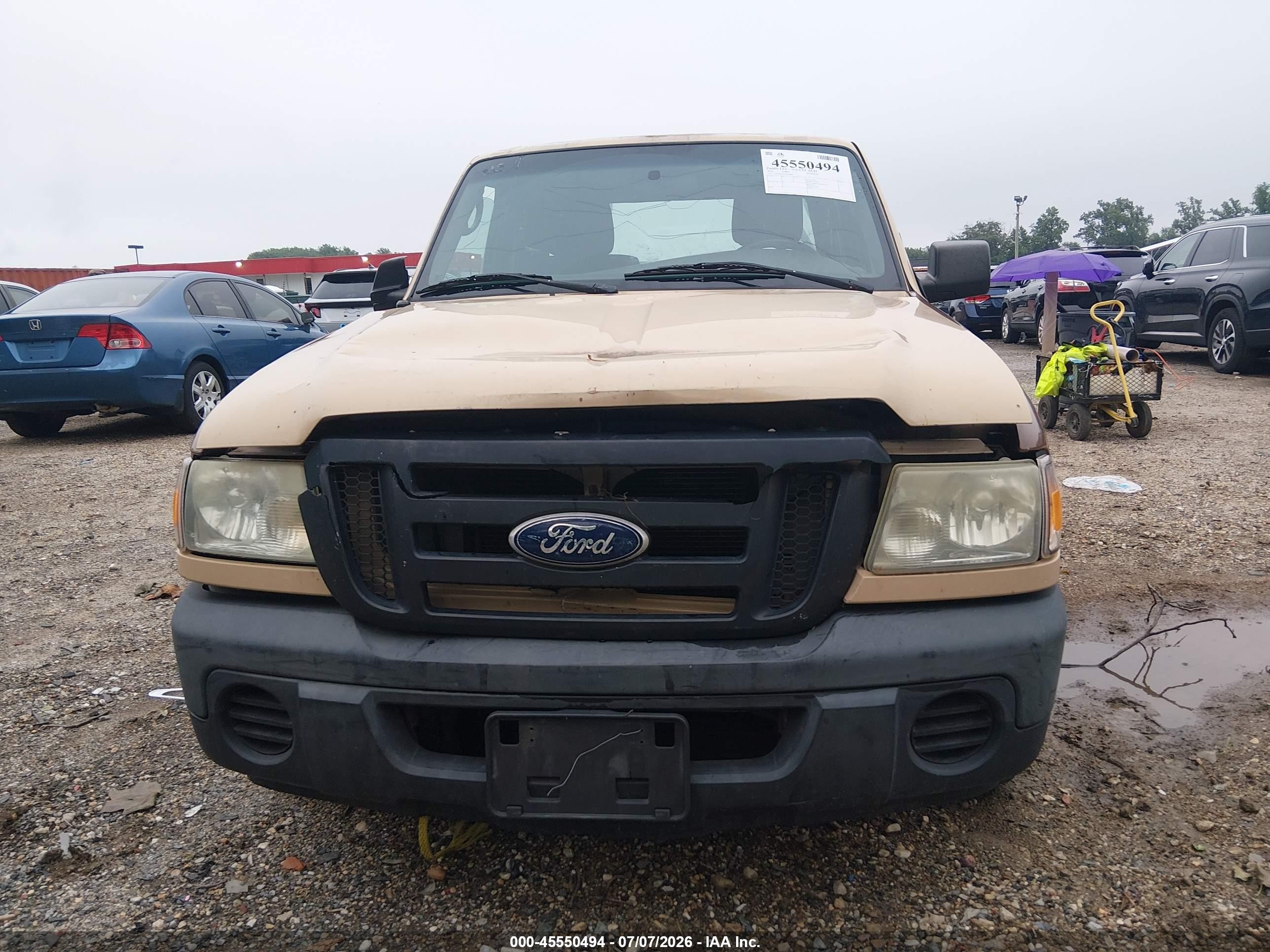 2010 Ford Ranger Xl/xlt Brown vin: 1FTKR1ED3APA72898