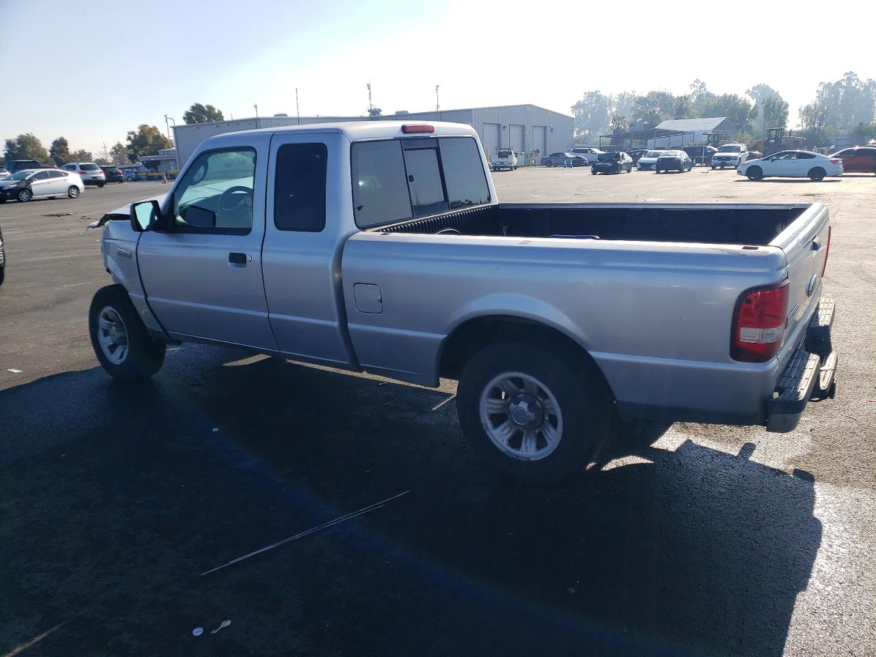 2010 Ford Ranger Super Cab Silver vin: 1FTKR1ED4APA08661