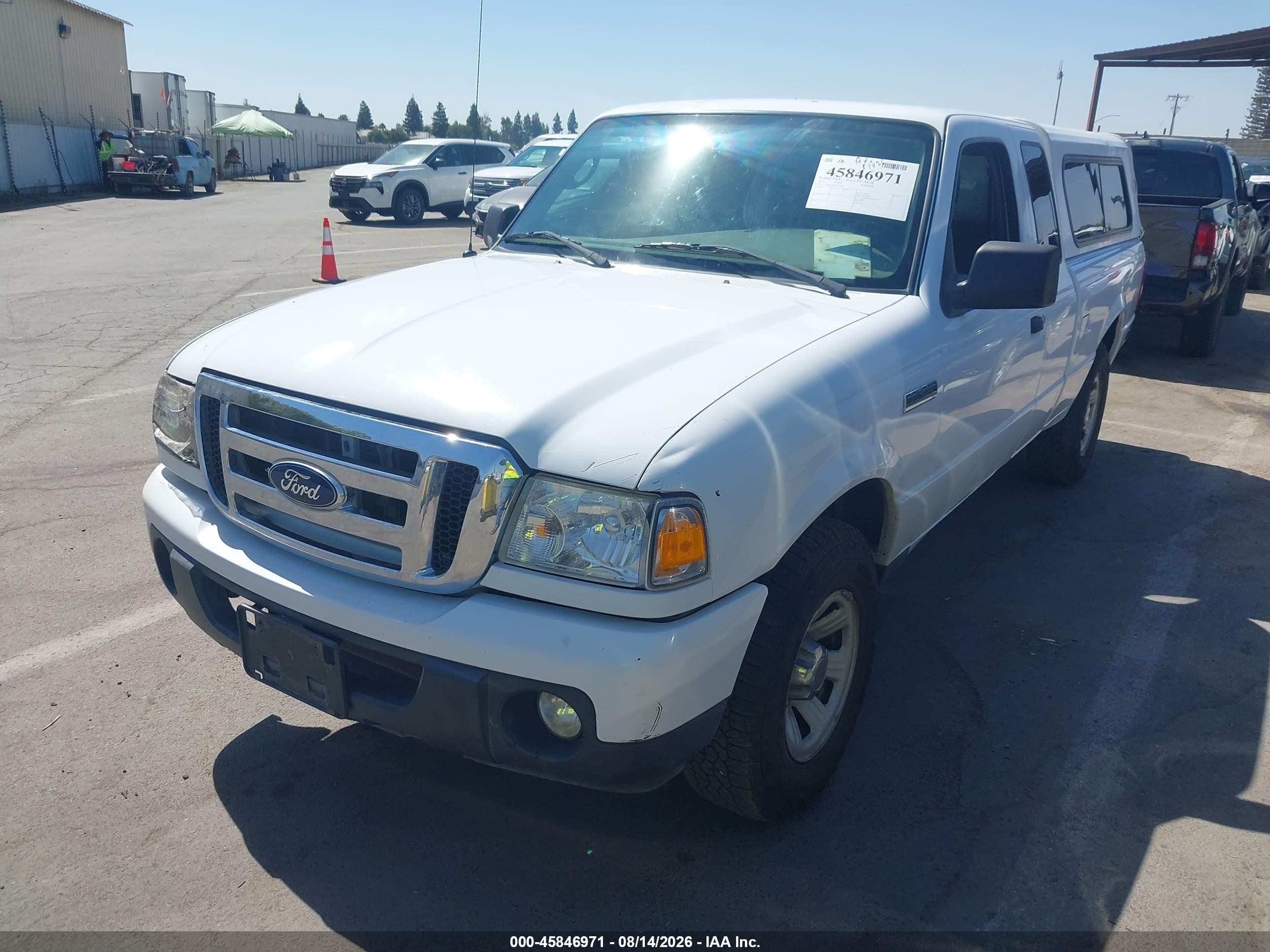 2011 Ford Ranger Xlt Белый vin: 1FTKR1ED4BPA35666