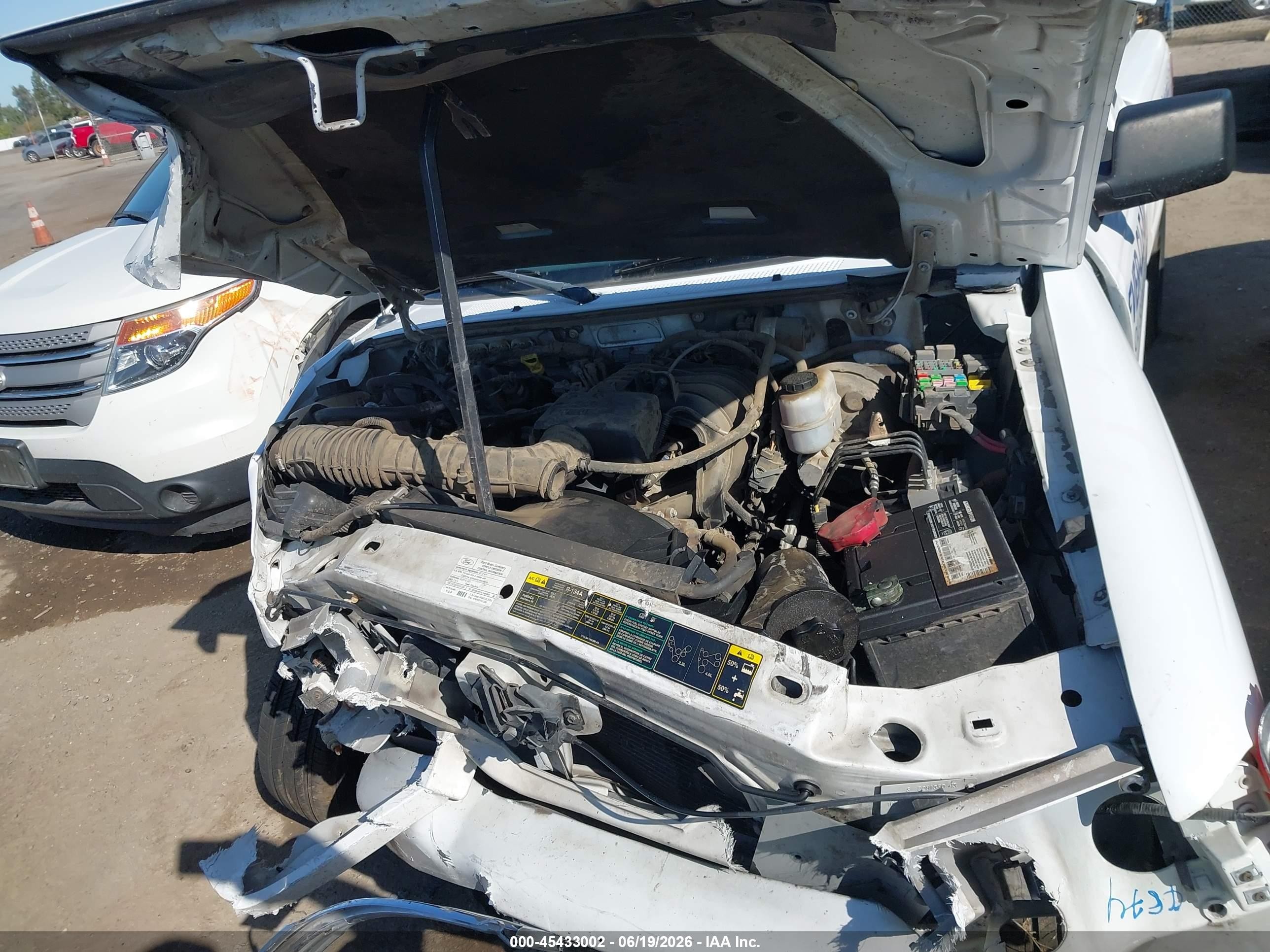 2010 Ford Ranger Xl/xlt White vin: 1FTKR1ED5APA41460