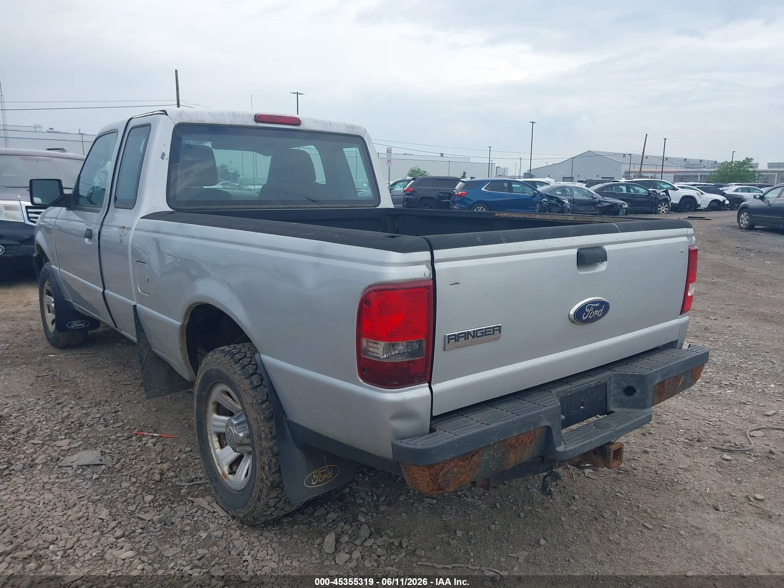 2010 Ford Ranger Xl/xlt Silver vin: 1FTKR1ED5APA63152