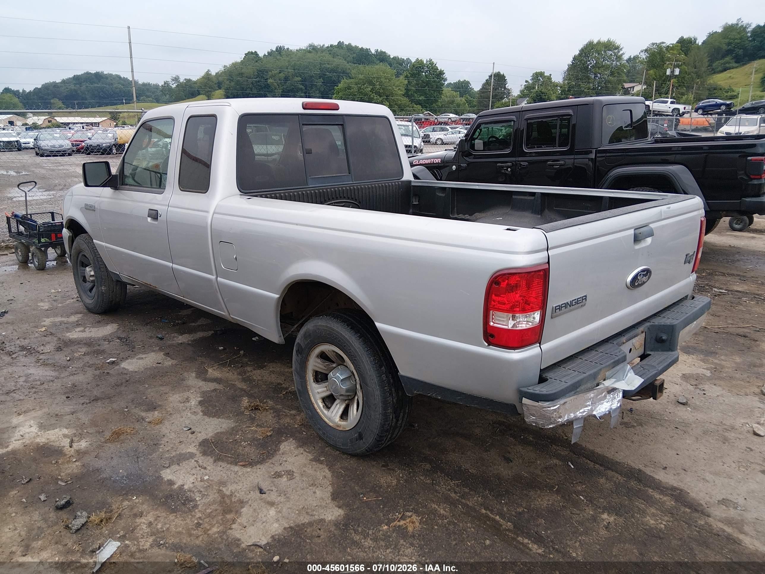 2010 Ford Ranger Xl/xlt Silver vin: 1FTKR1ED6APA35005