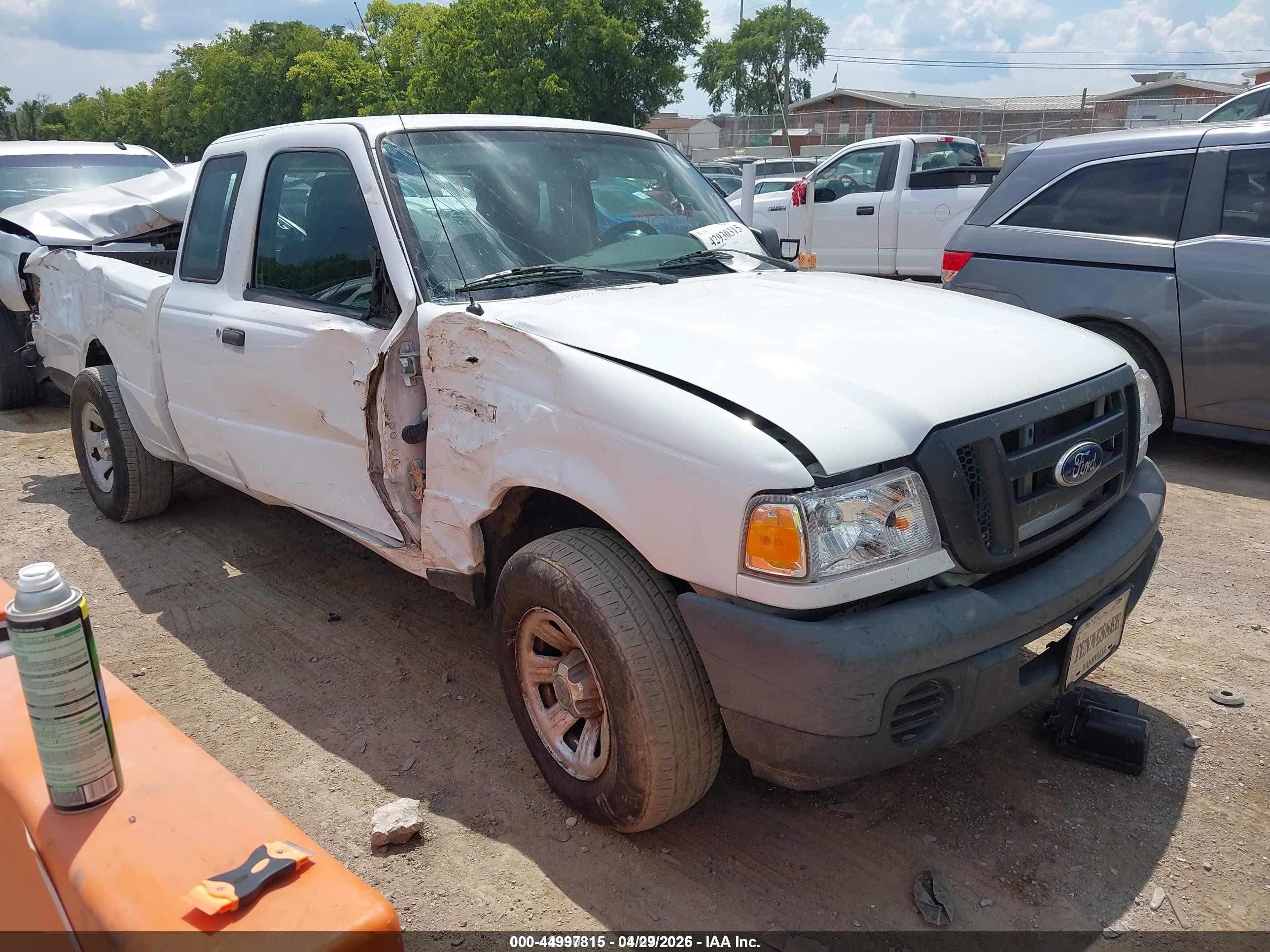 2011 Ford Ranger Xl White vin: 1FTKR1ED6BPA20781