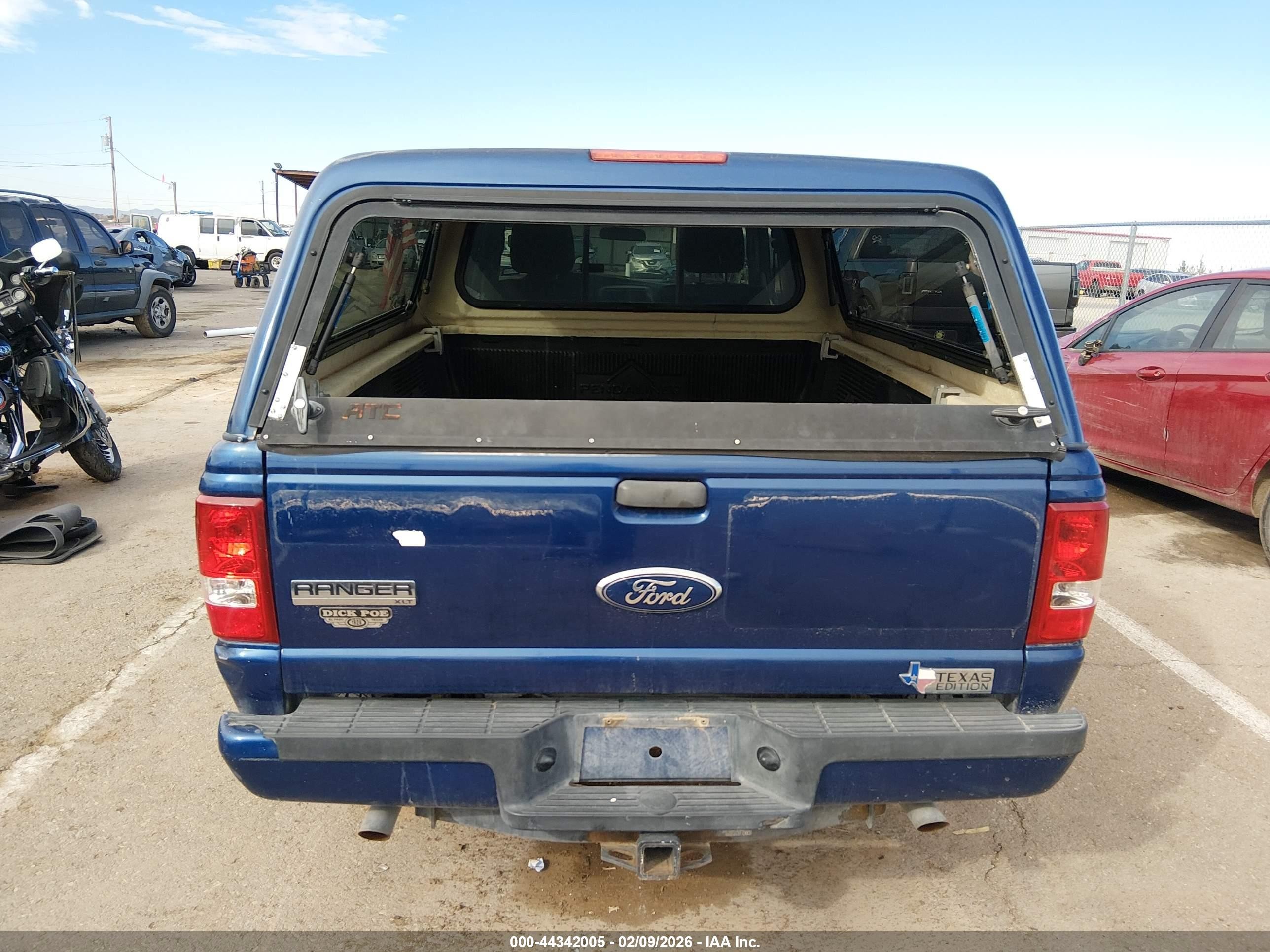 2011 Ford Ranger Xlt Blue vin: 1FTKR1ED6BPA66711