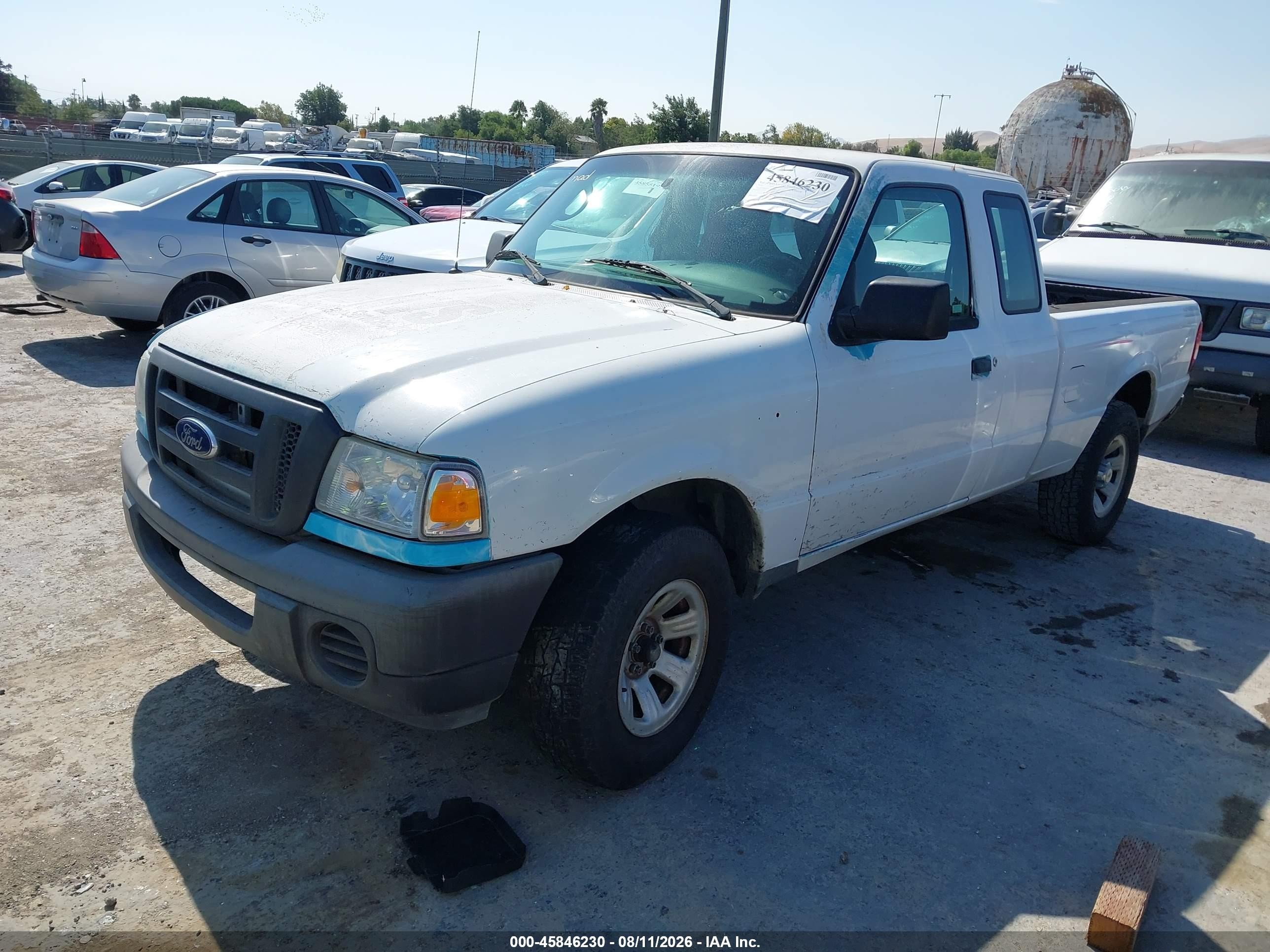2010 Ford Ranger Xl/xlt White vin: 1FTKR1ED8APA42859
