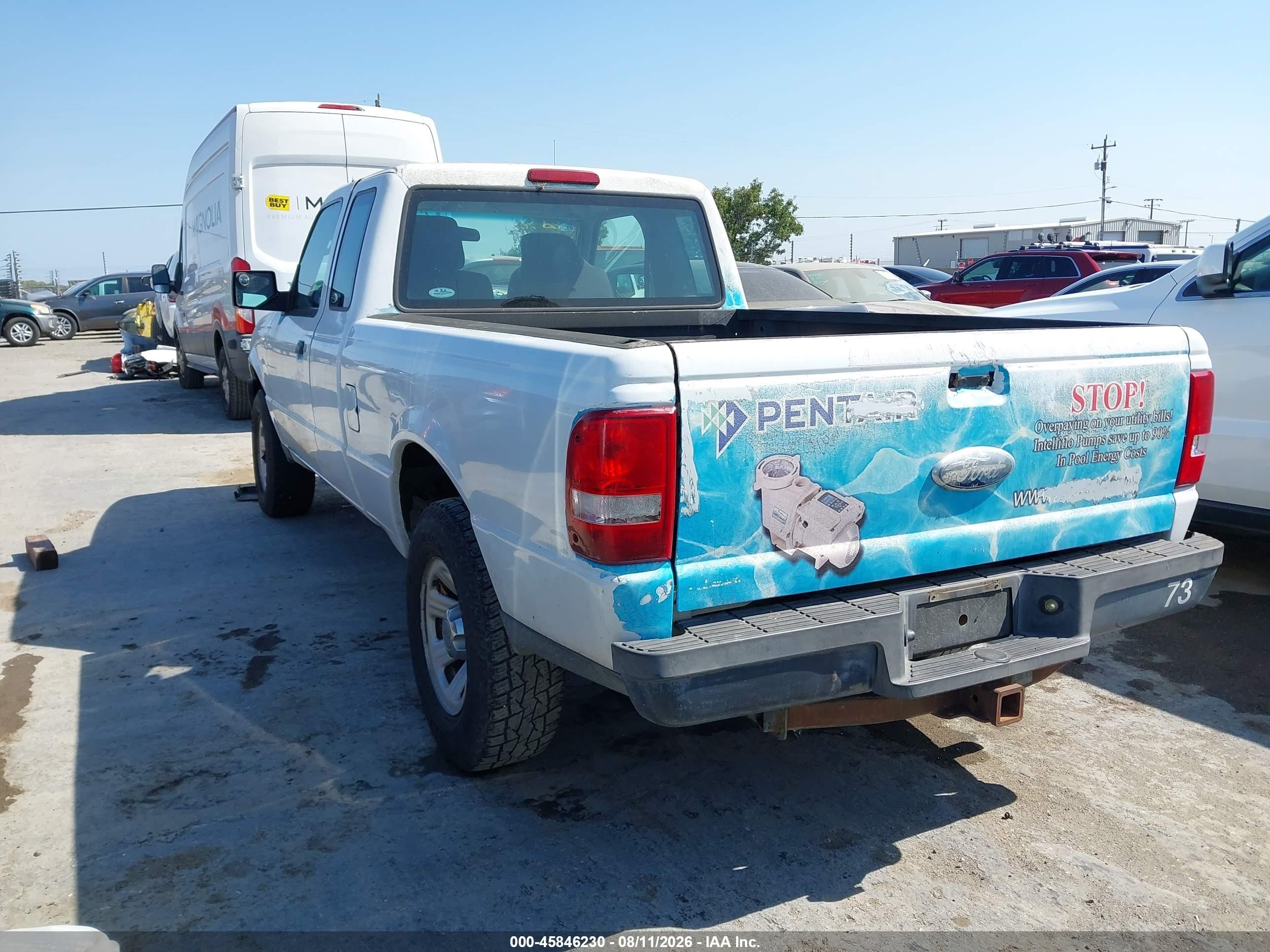 2010 Ford Ranger Xl/xlt White vin: 1FTKR1ED8APA42859