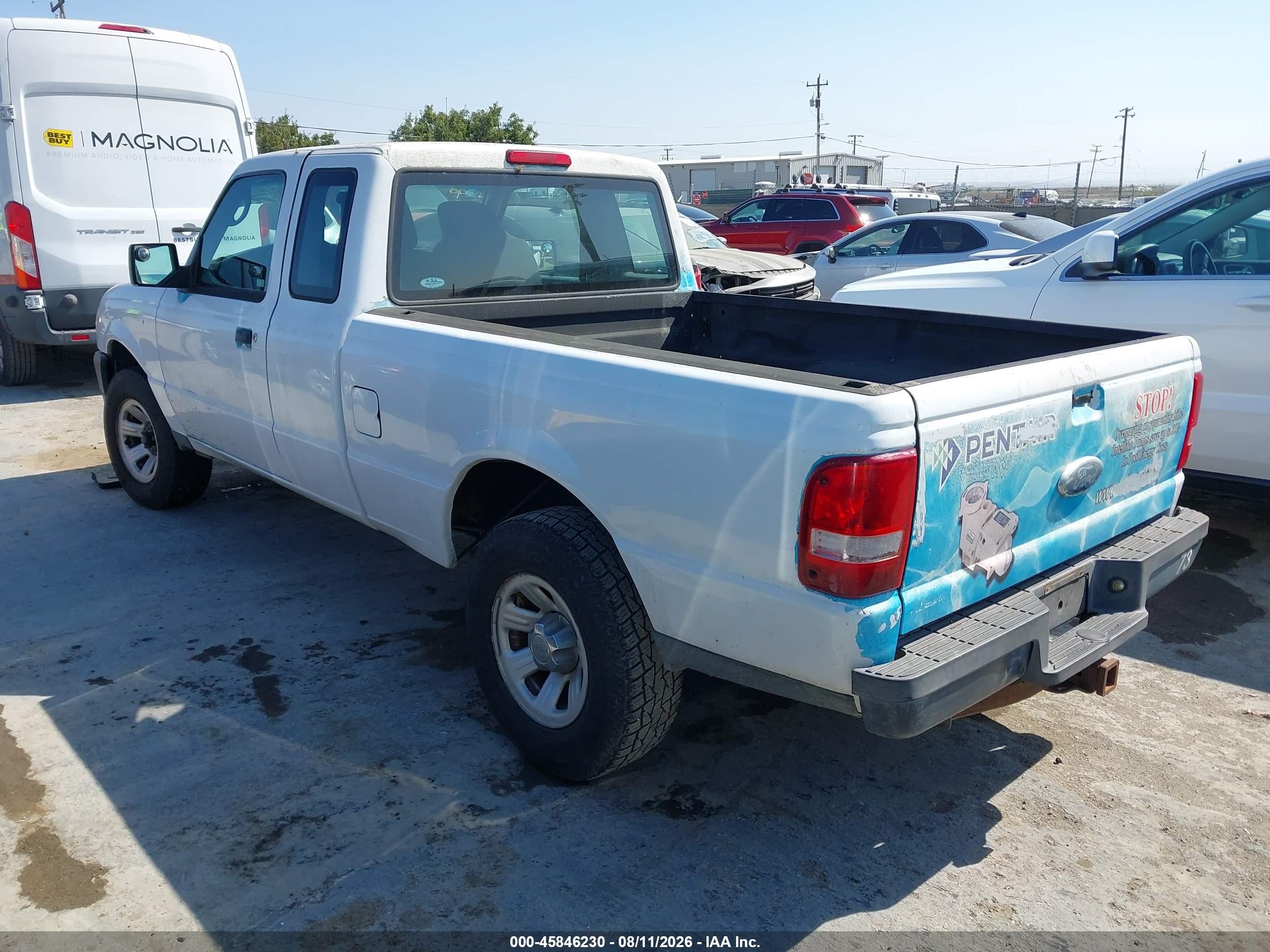 2010 Ford Ranger Xl/xlt White vin: 1FTKR1ED8APA42859